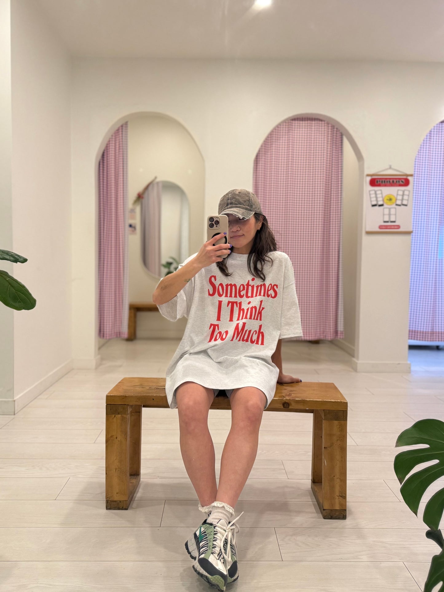 THINK Oversized tee