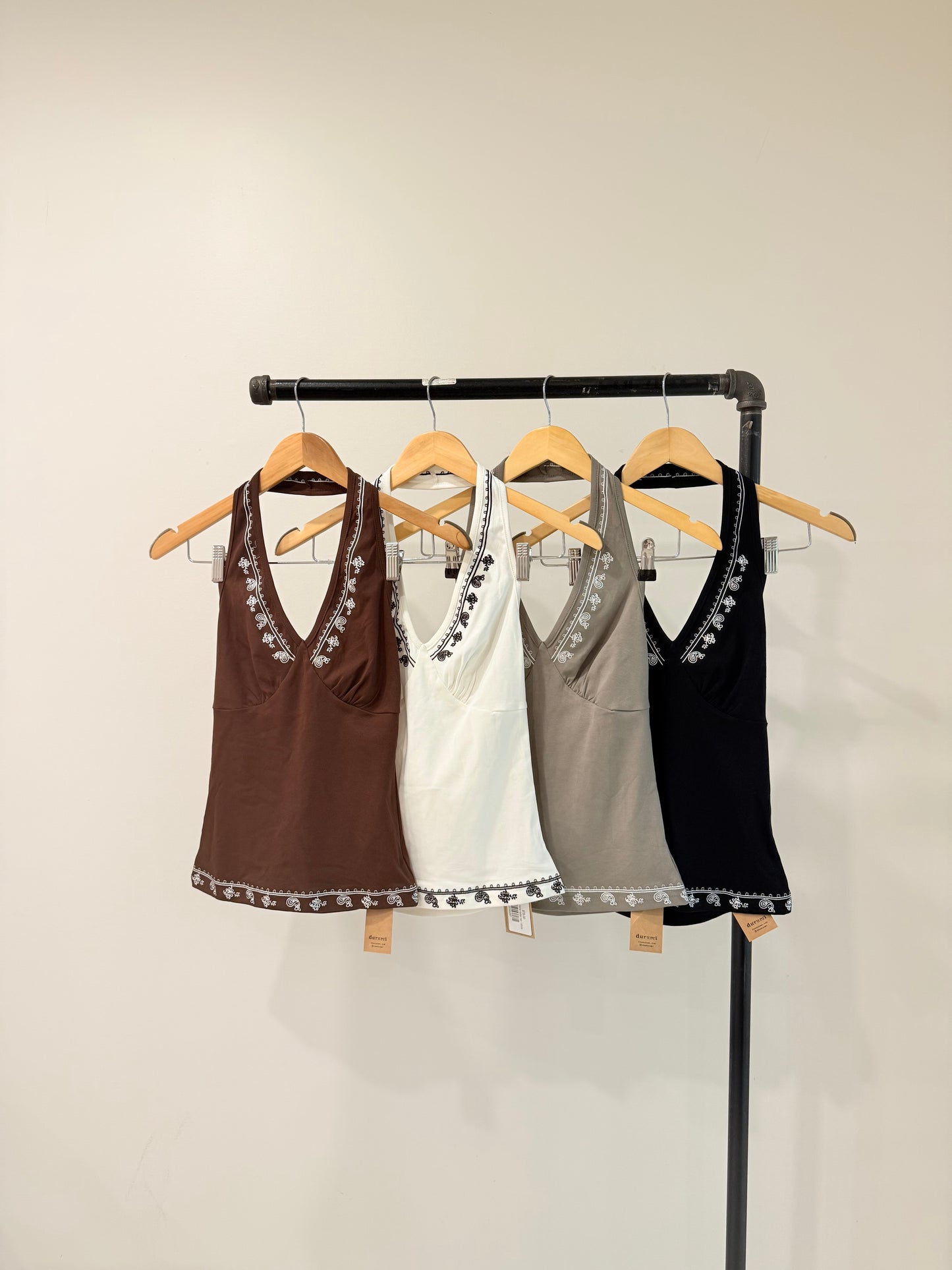 MINA Boho halter top