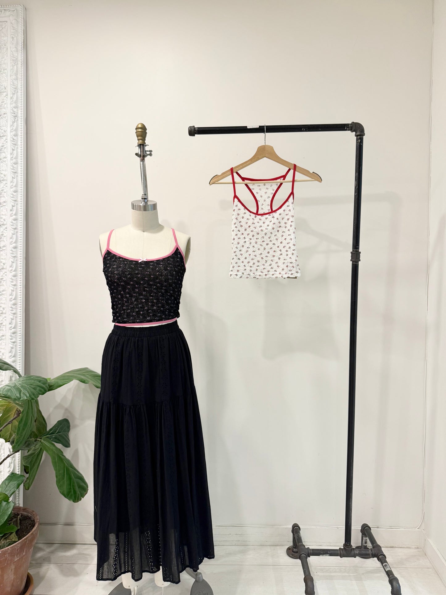 FREYA Floral print lace top