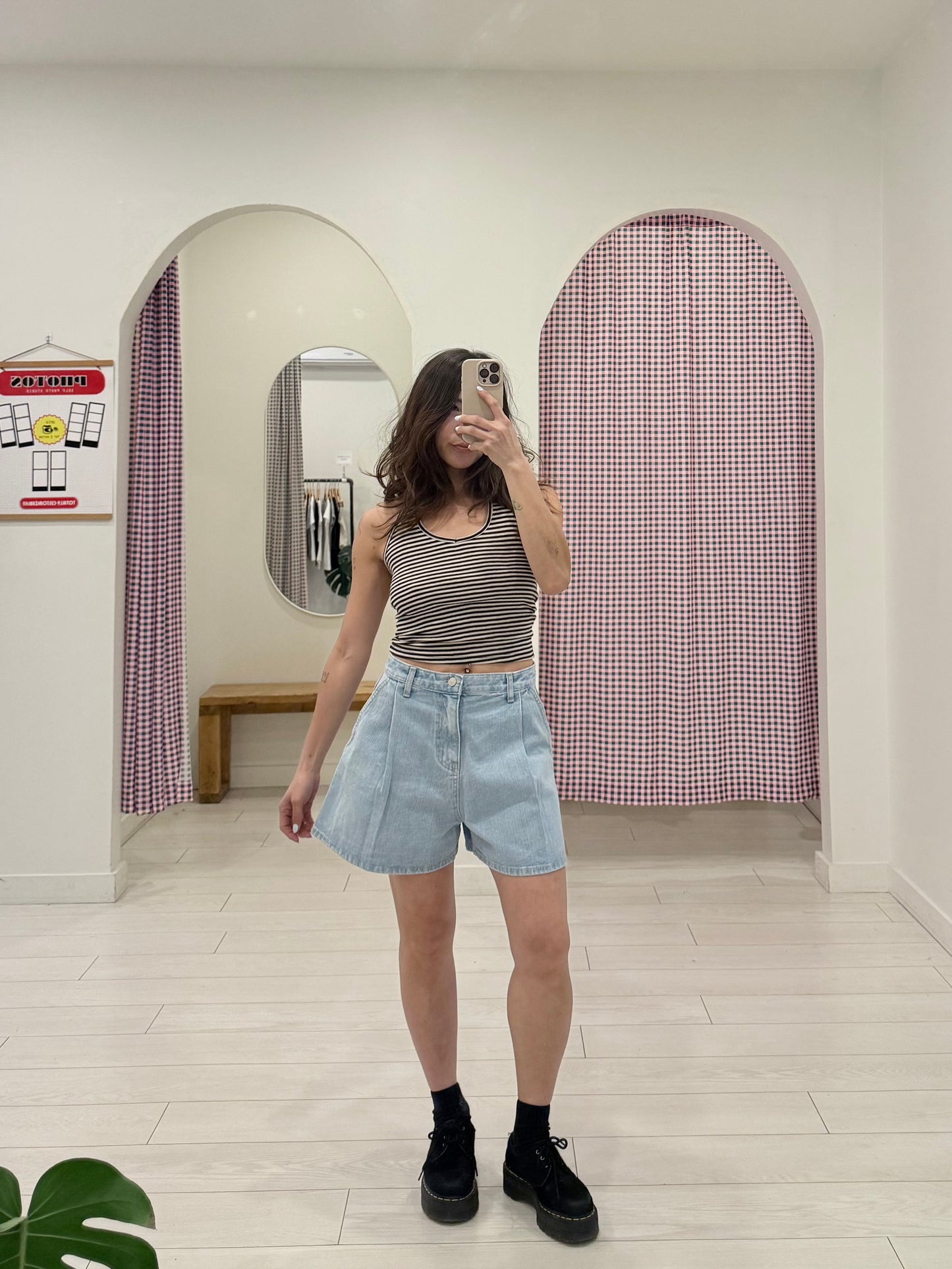 LIFTY Stripe halter top