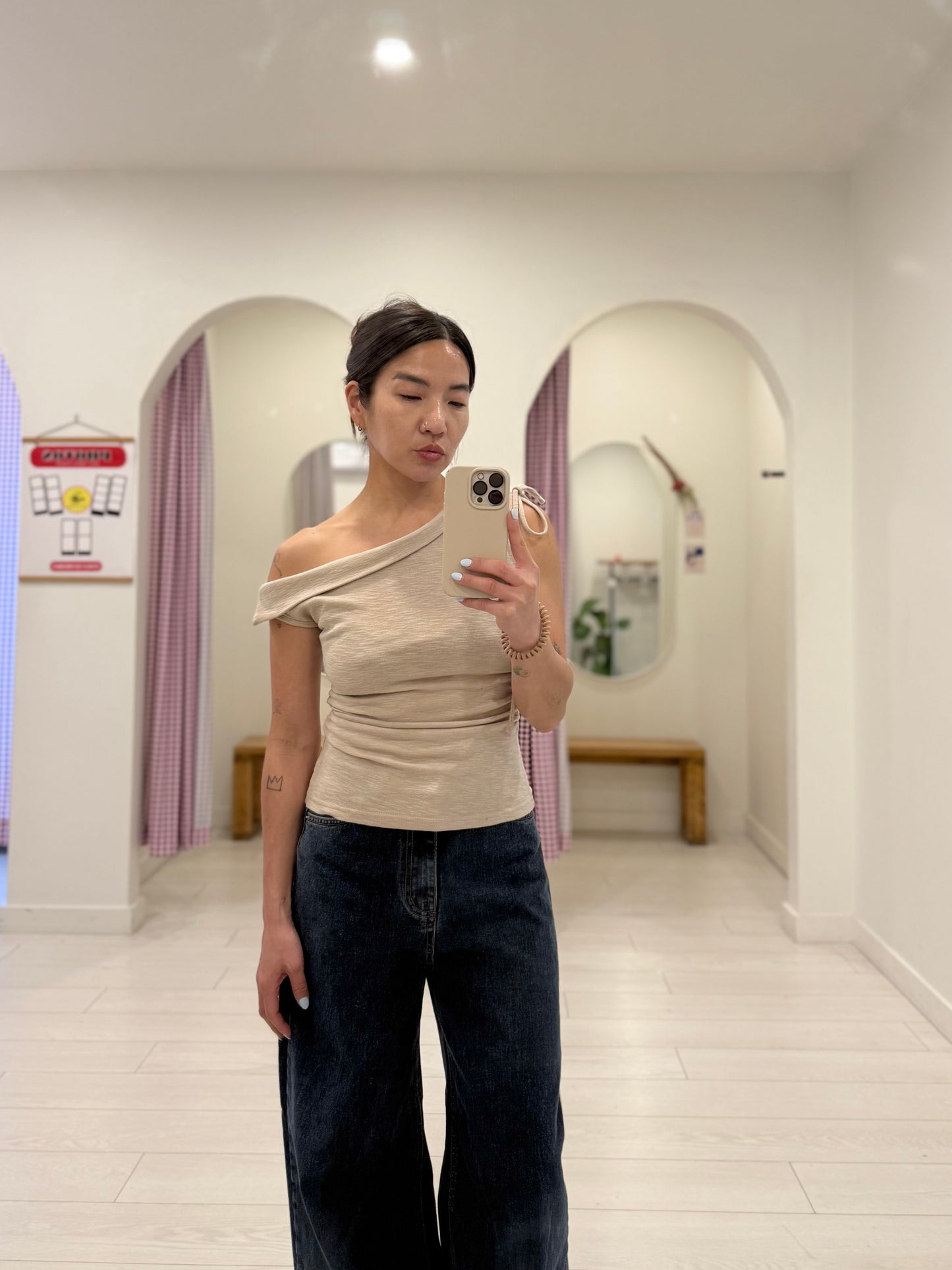 RAIL One shoulder top