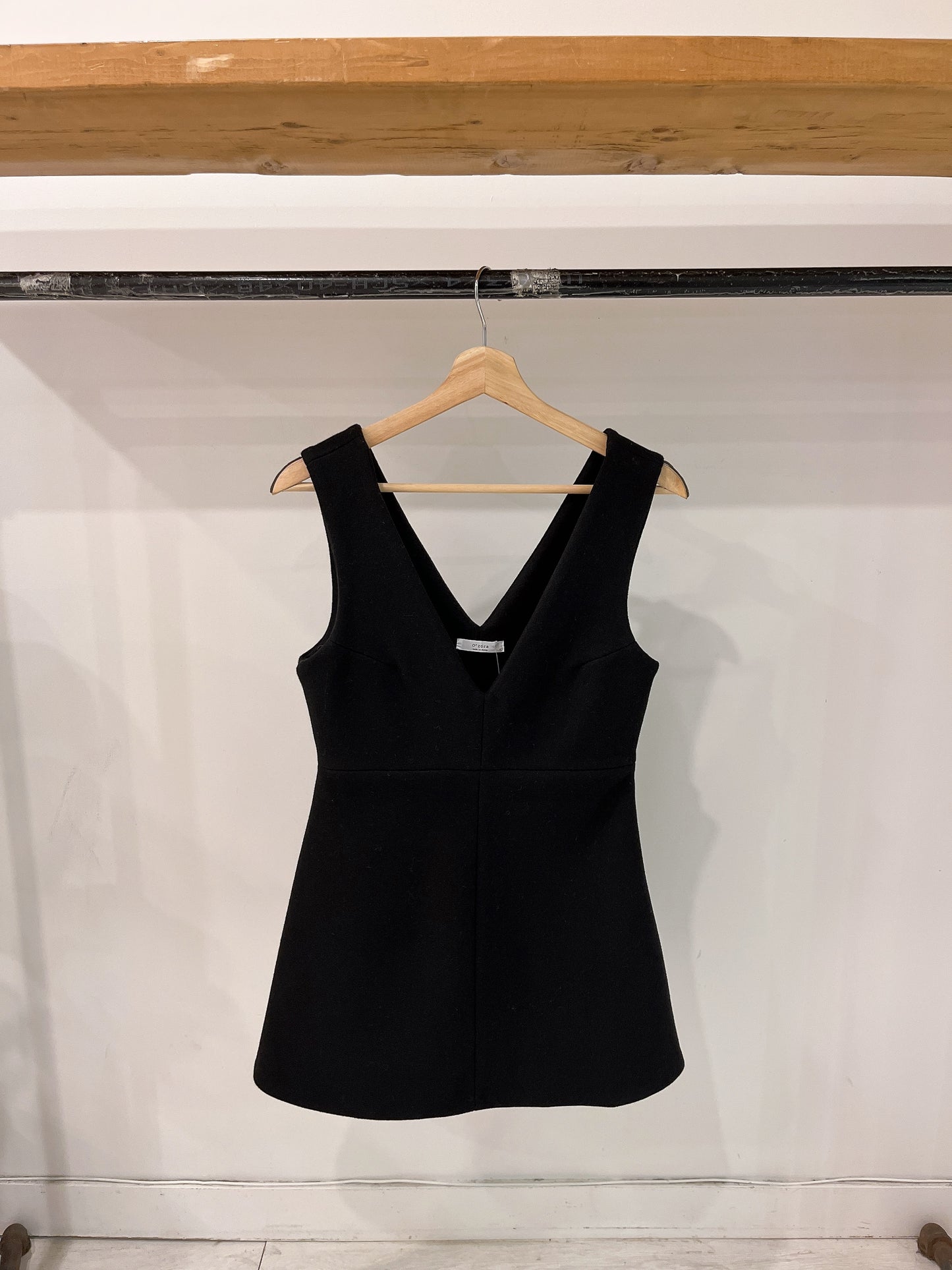 AURORA Wool mini dress