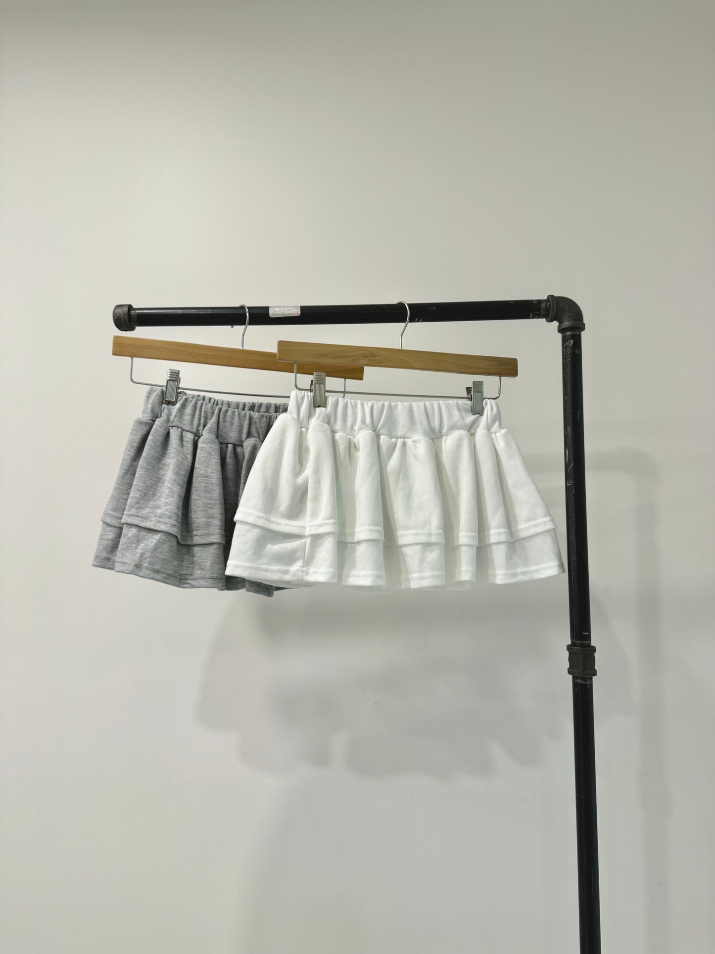 FREN Micro tiered skirt