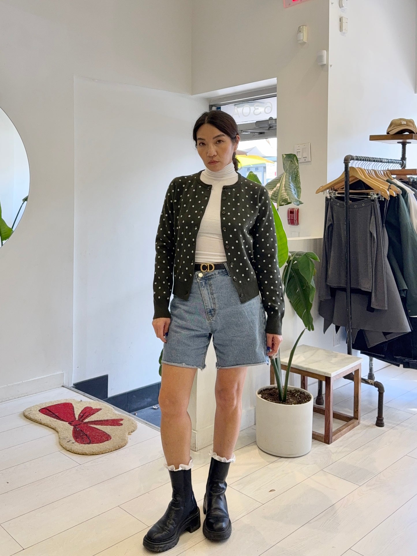 CRASH Polkadot cardigan