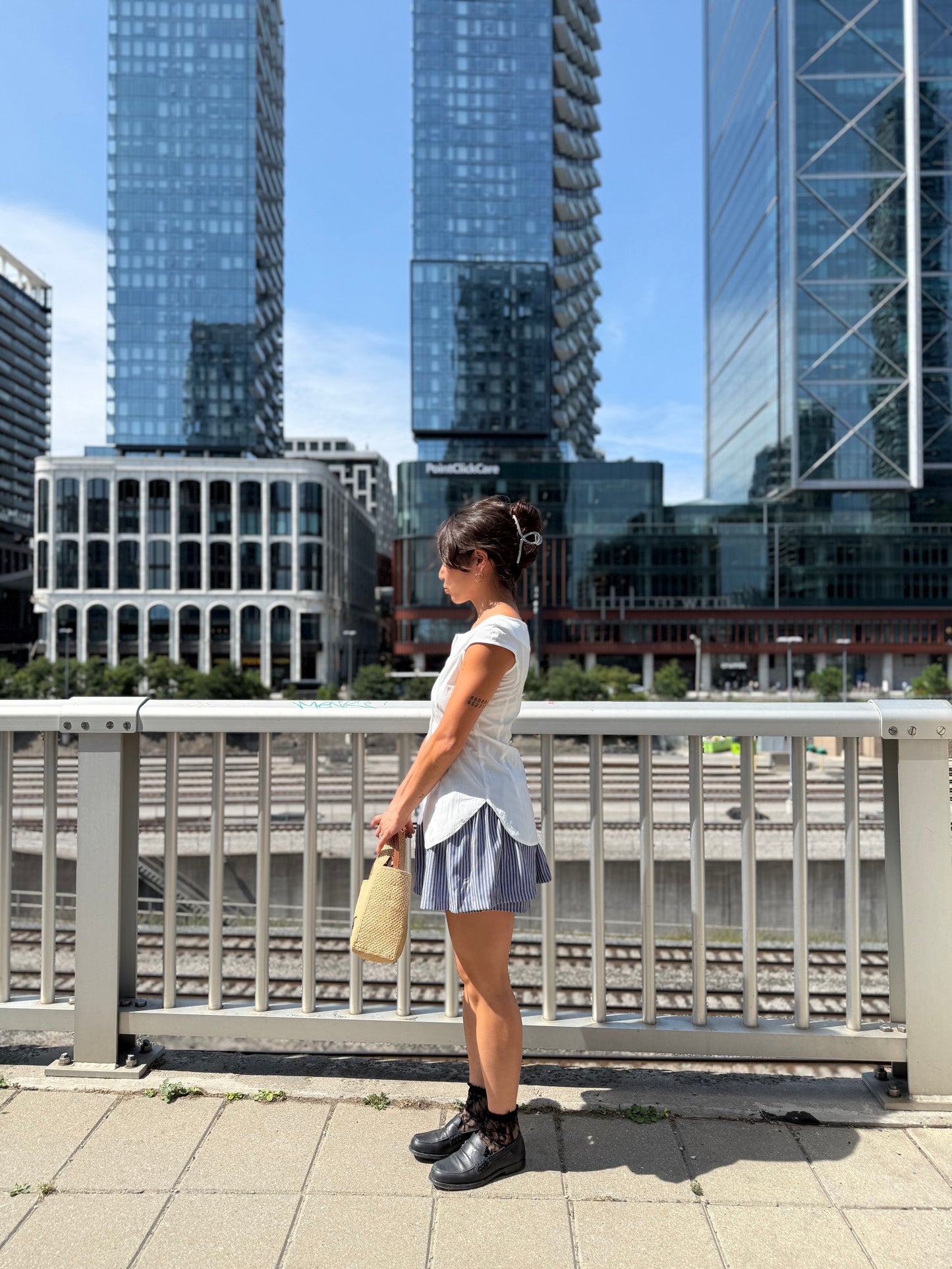 ADA Striped skort