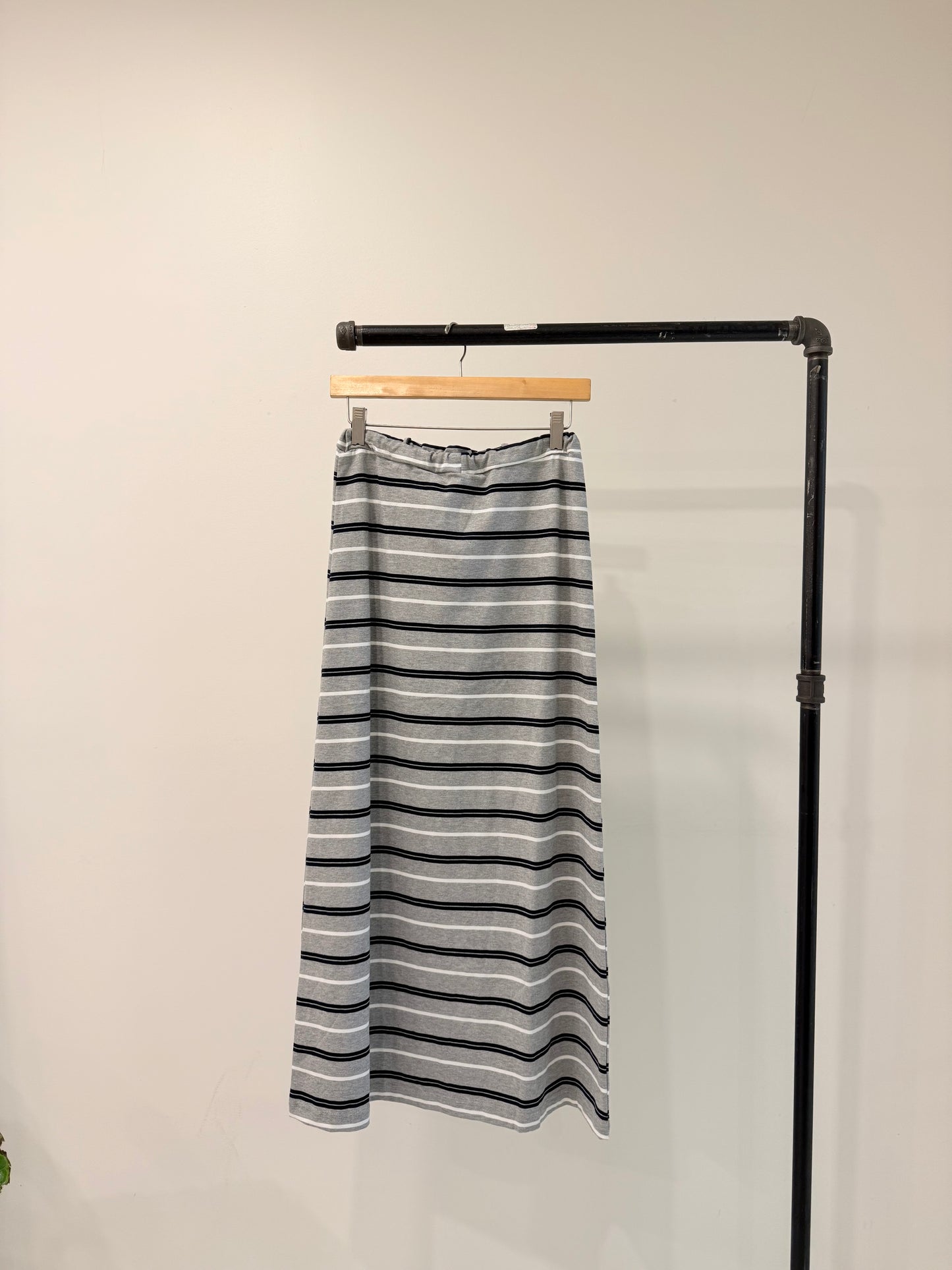 BEKEN Stripe maxi skirt