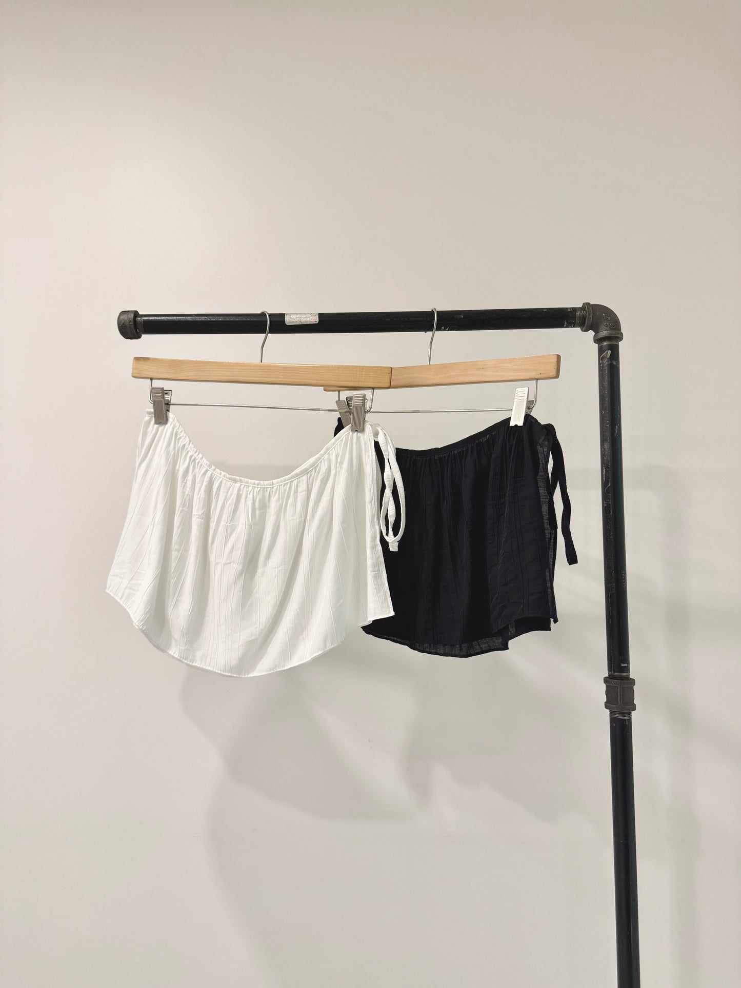 ZINK Overlay micro wrap skirt