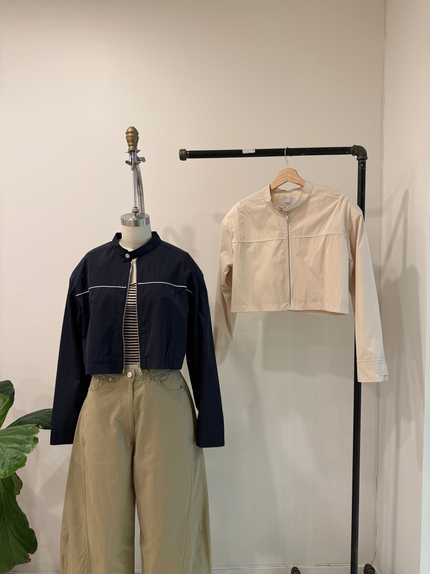FEDER Cropped windbreaker
