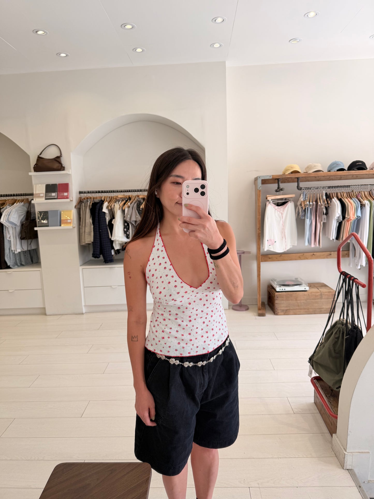 LENA Rose chain belt