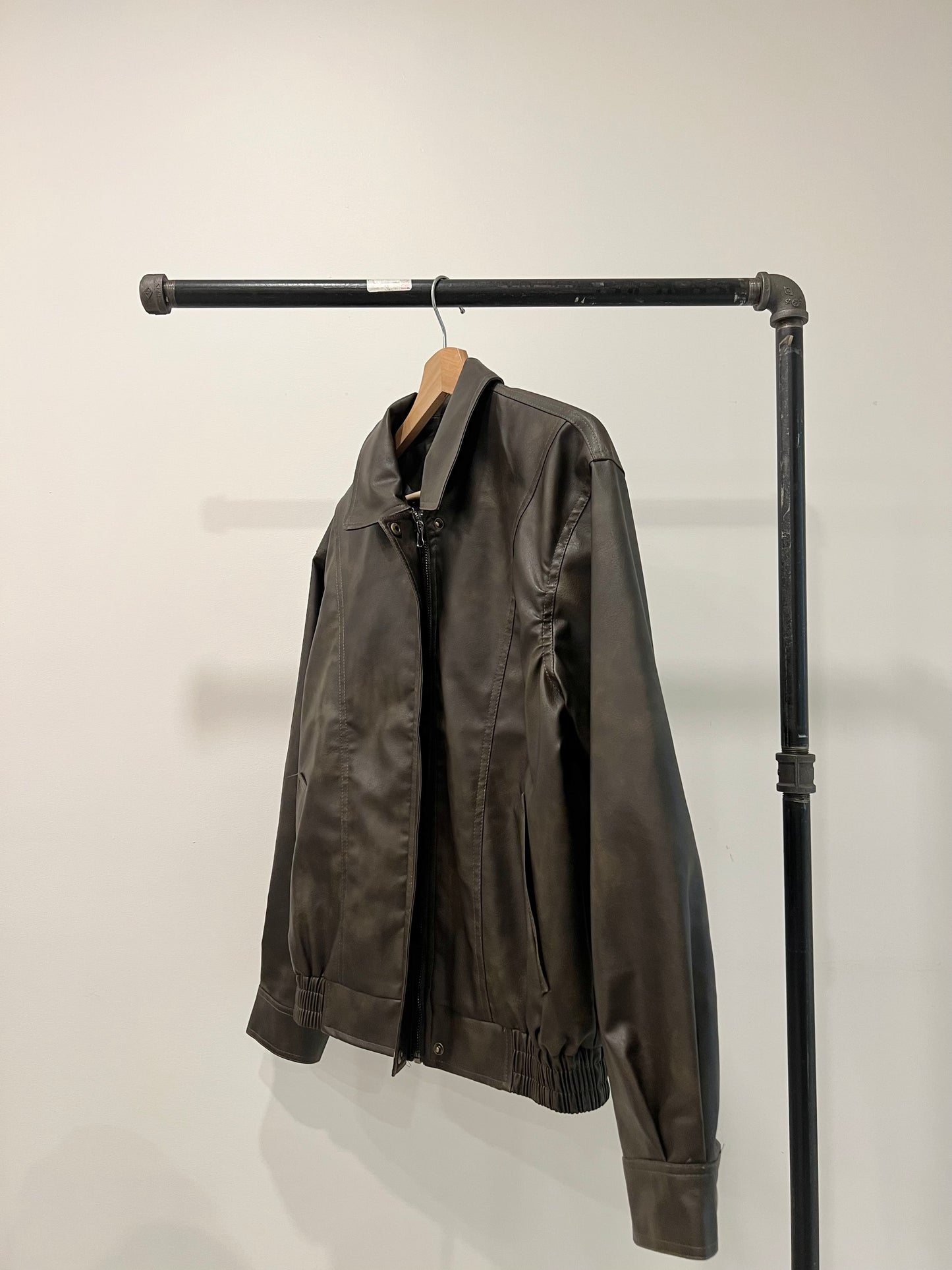 FIGA Vegan leather bomber