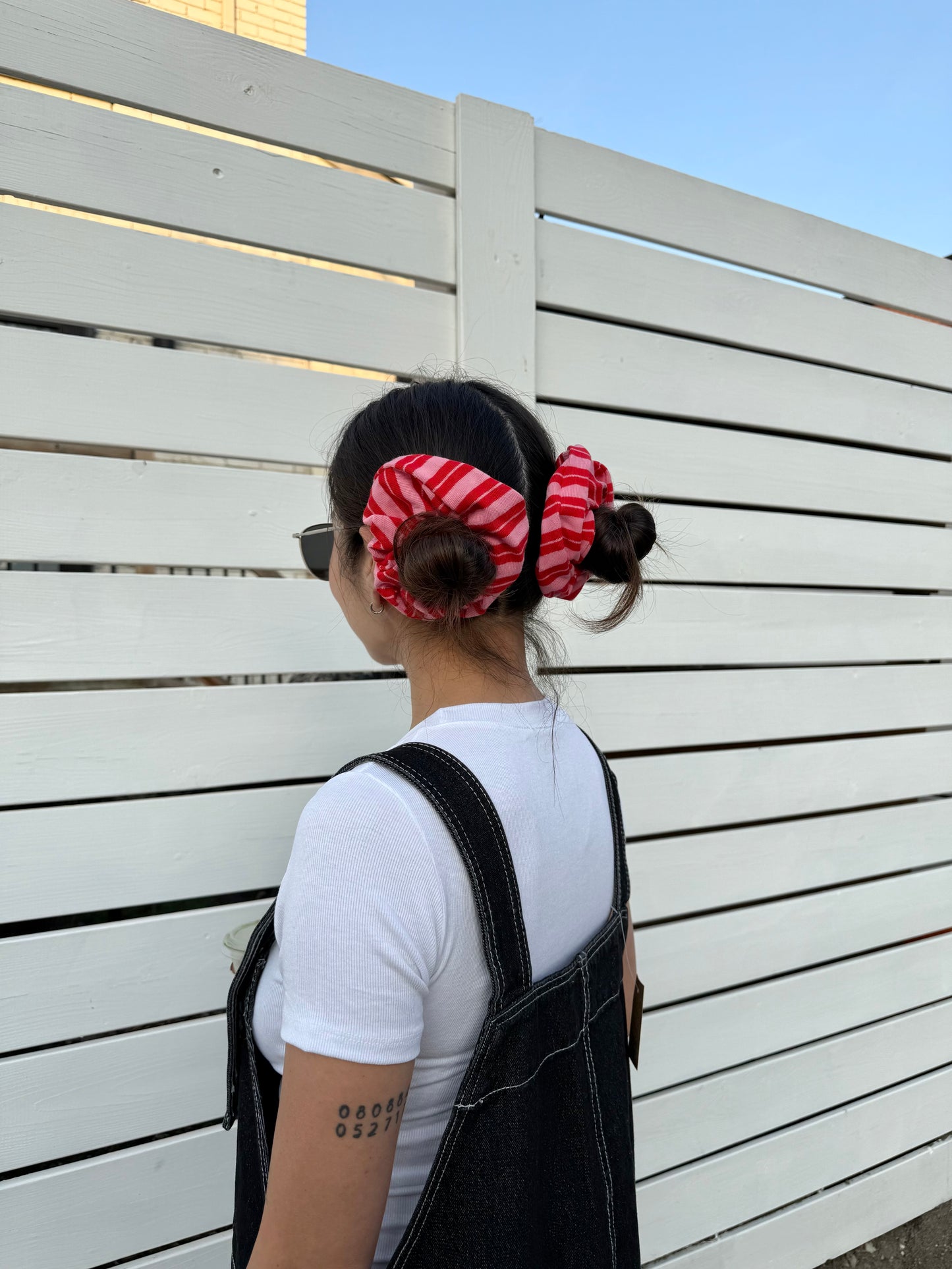 SENTY Stripe scrunchies