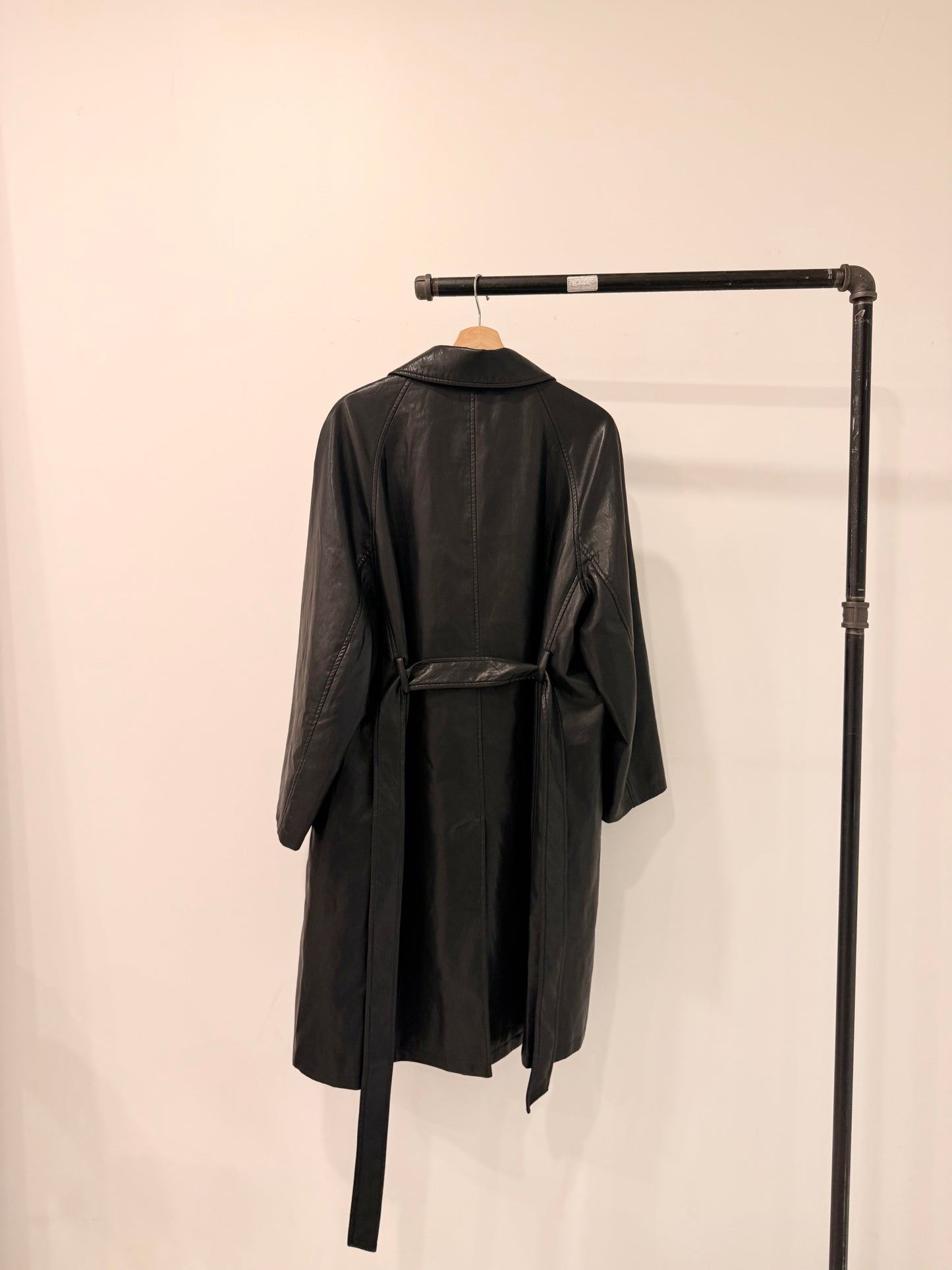MAYBE Vegan leather coat