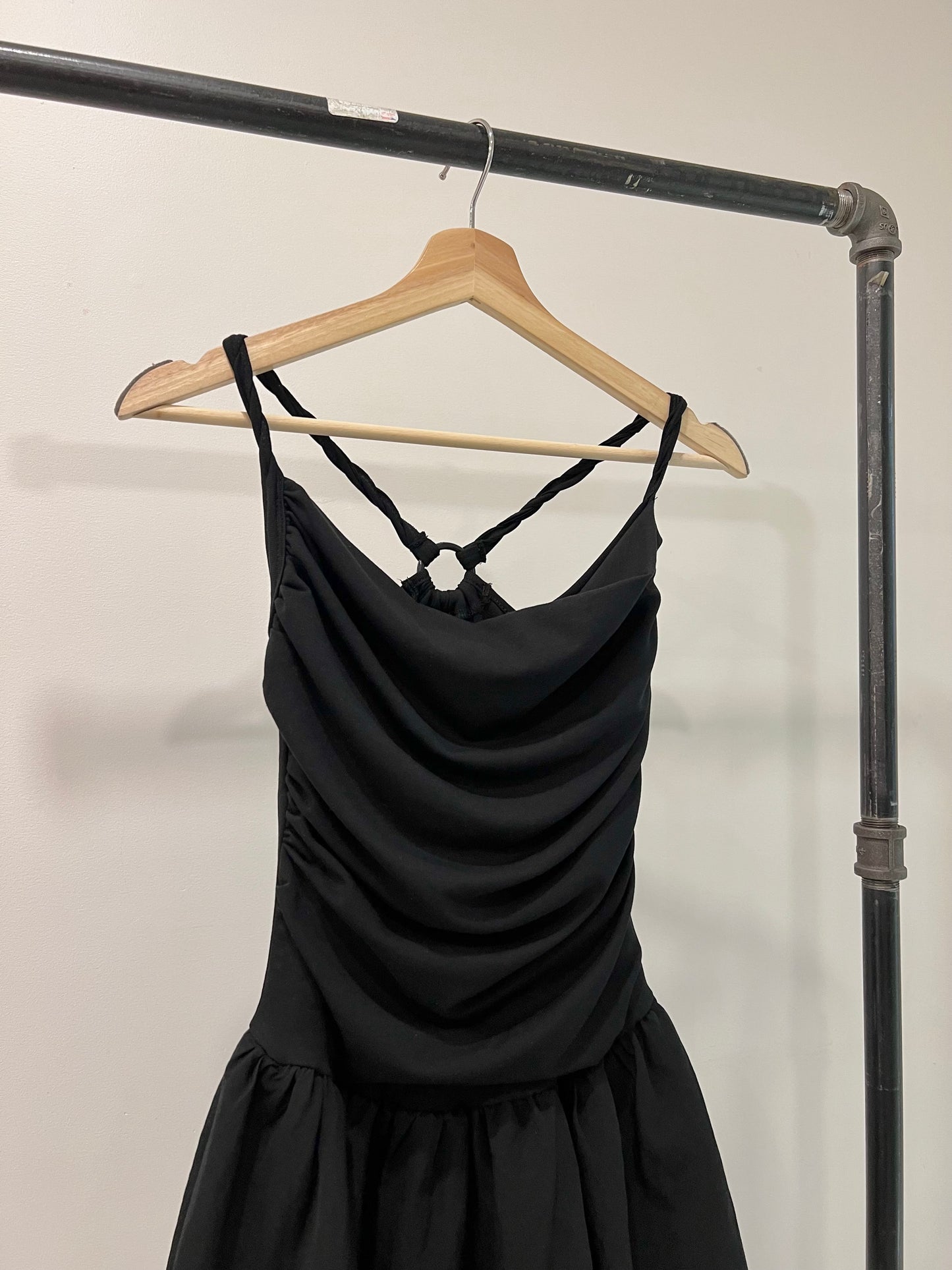 JULES Cowl-neck bubble dress