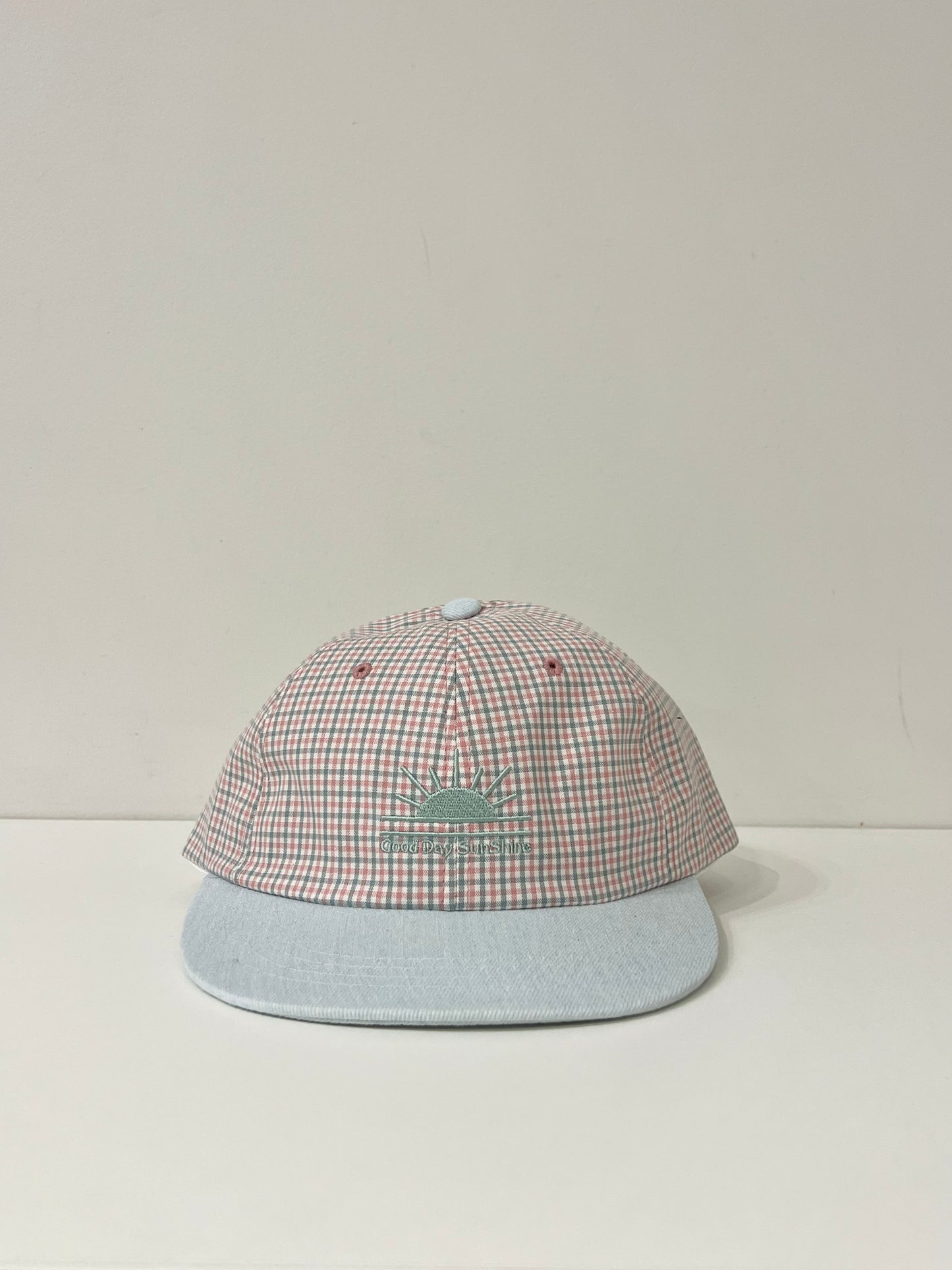UPPER Glen plaid two-tone cap