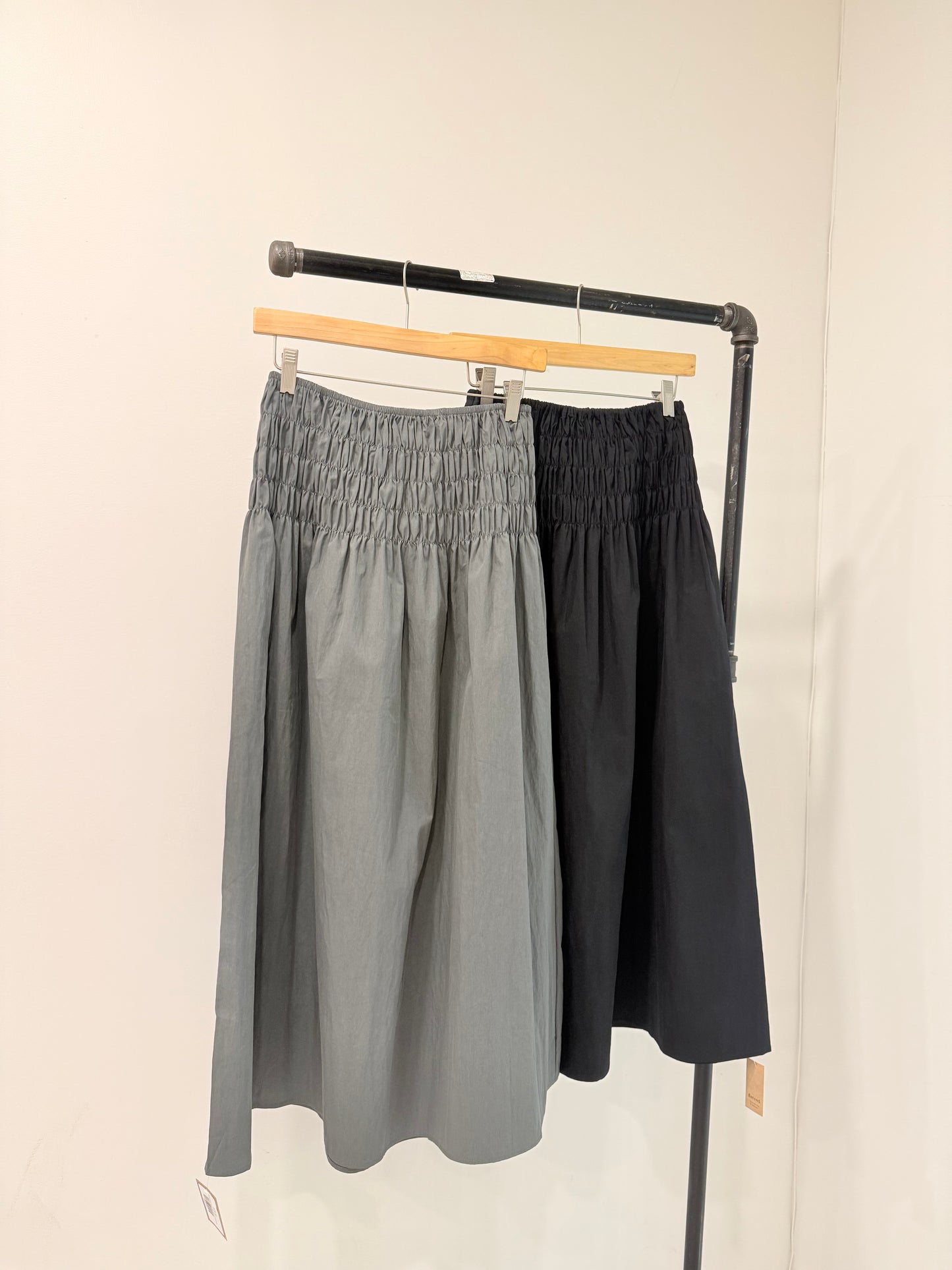 AXIS Smocked maxi skirt