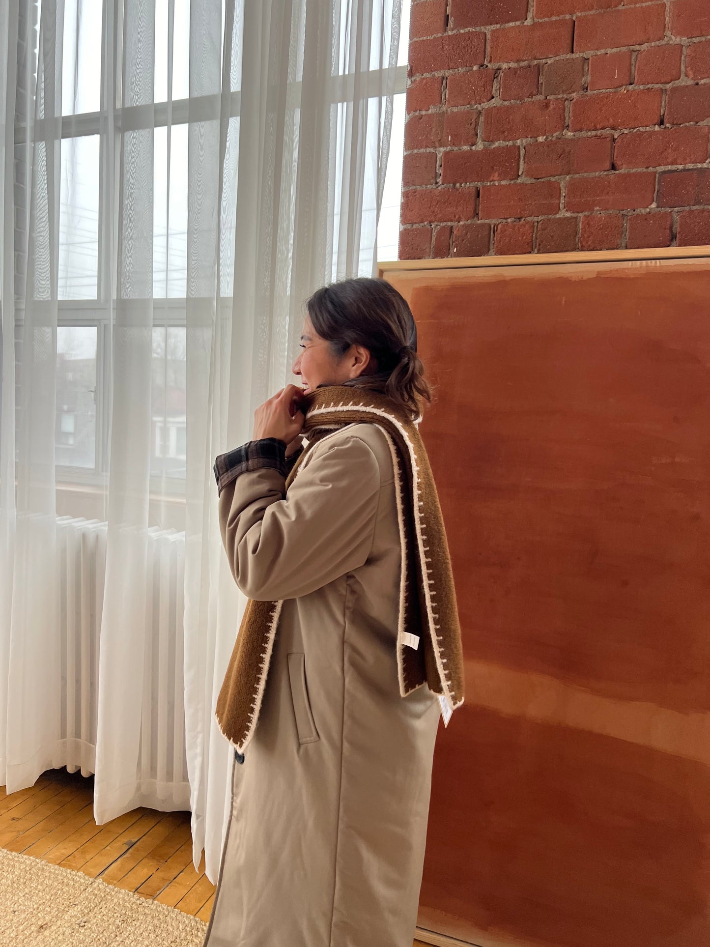 WINFRY Stitch scarf