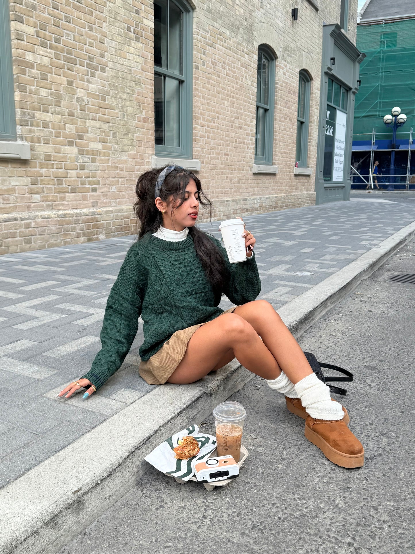 WENA Cable-knit sweater