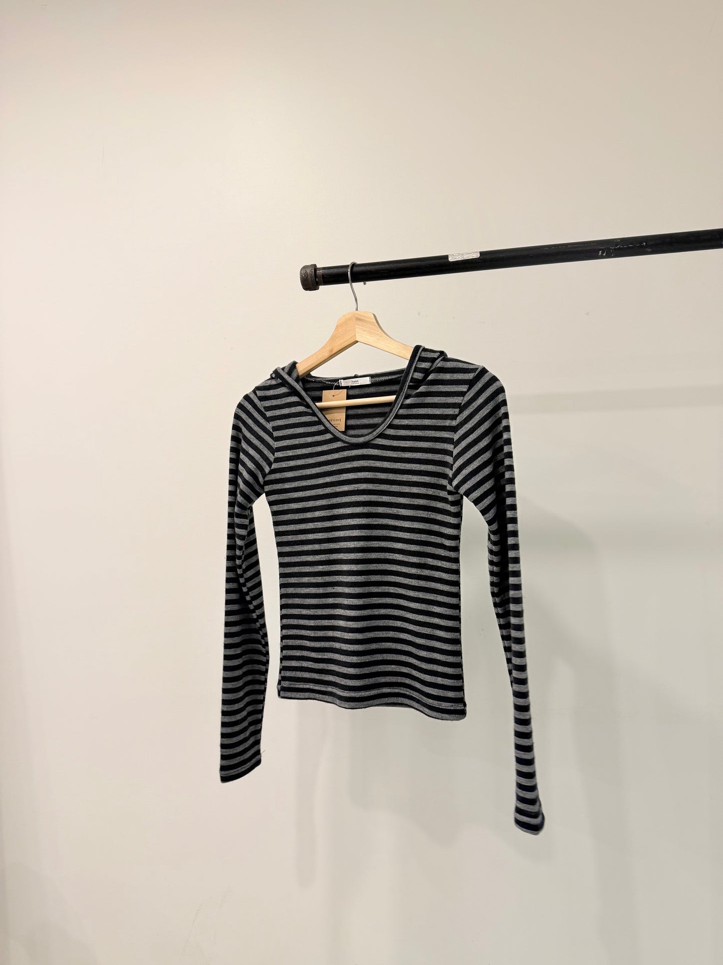 MAREY Striped hoodie