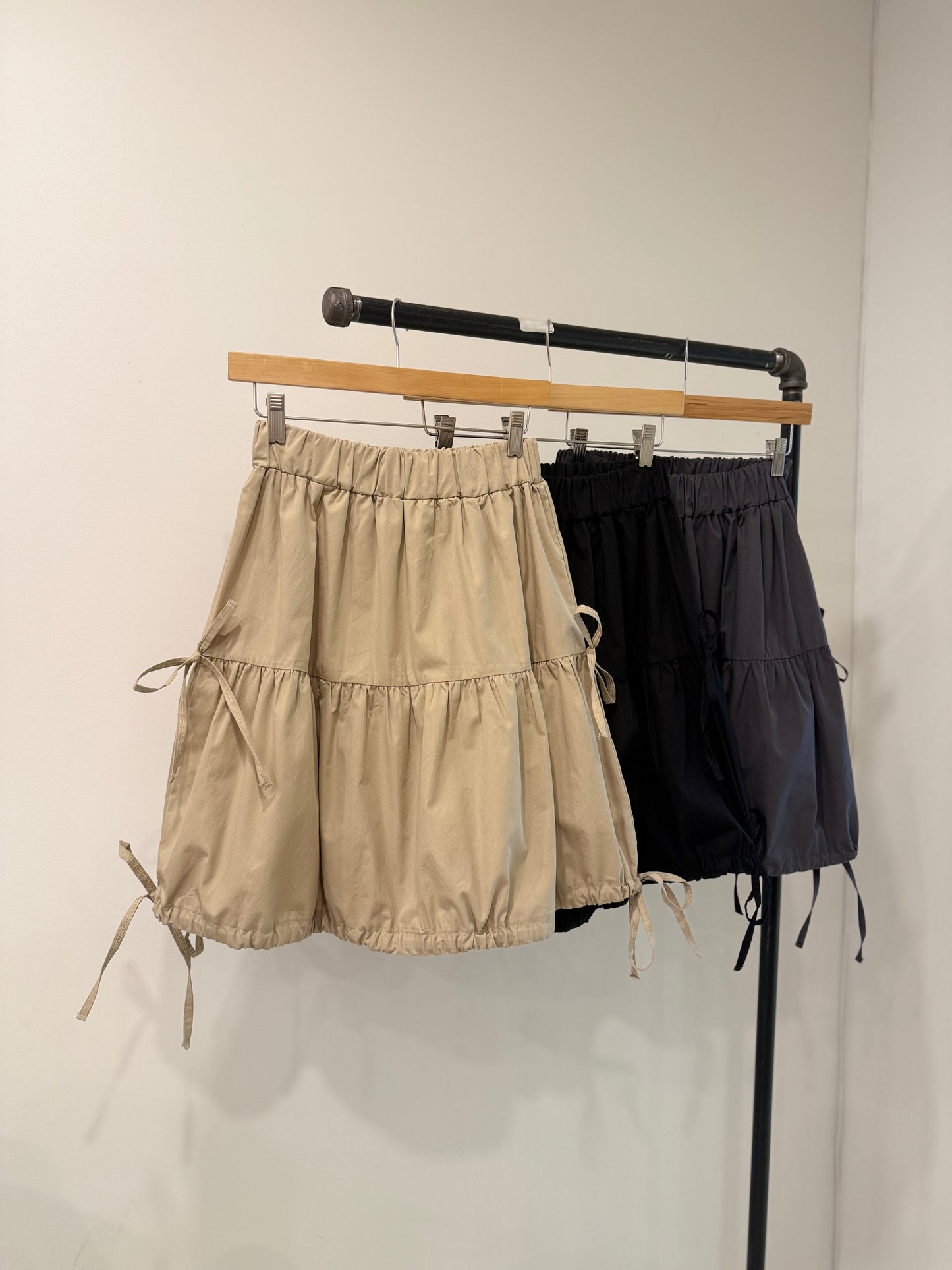 WENJY Midi ribbon skirt