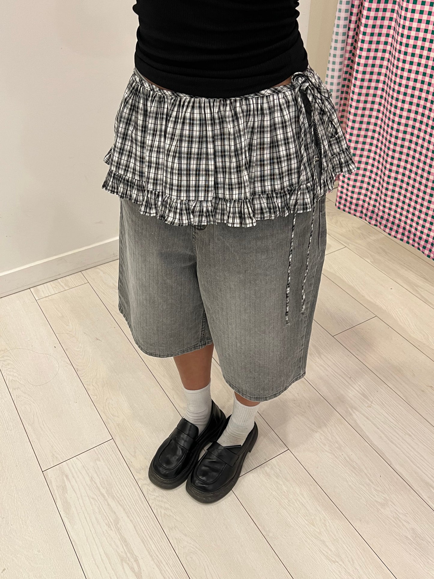 NAEL Micro overlay skirt