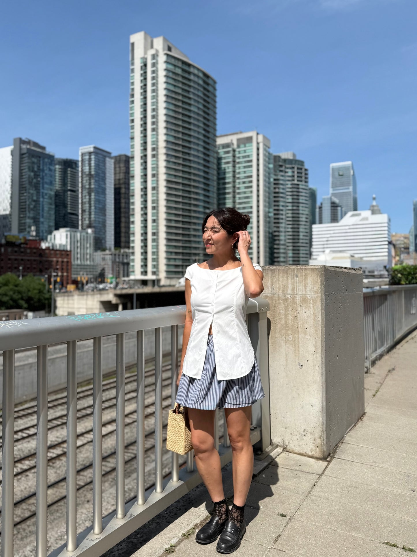 ADA Striped skort