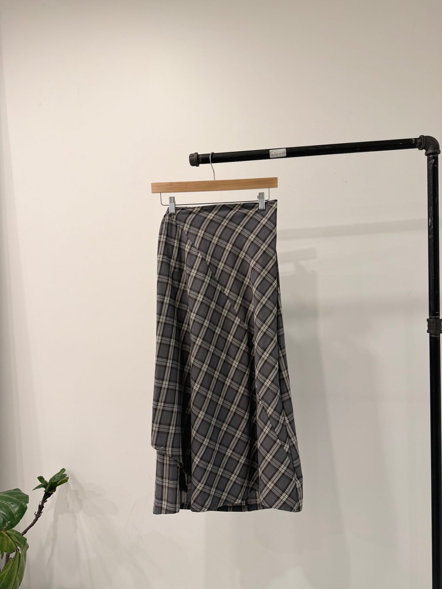 BLAIR Plaid maxi skirt