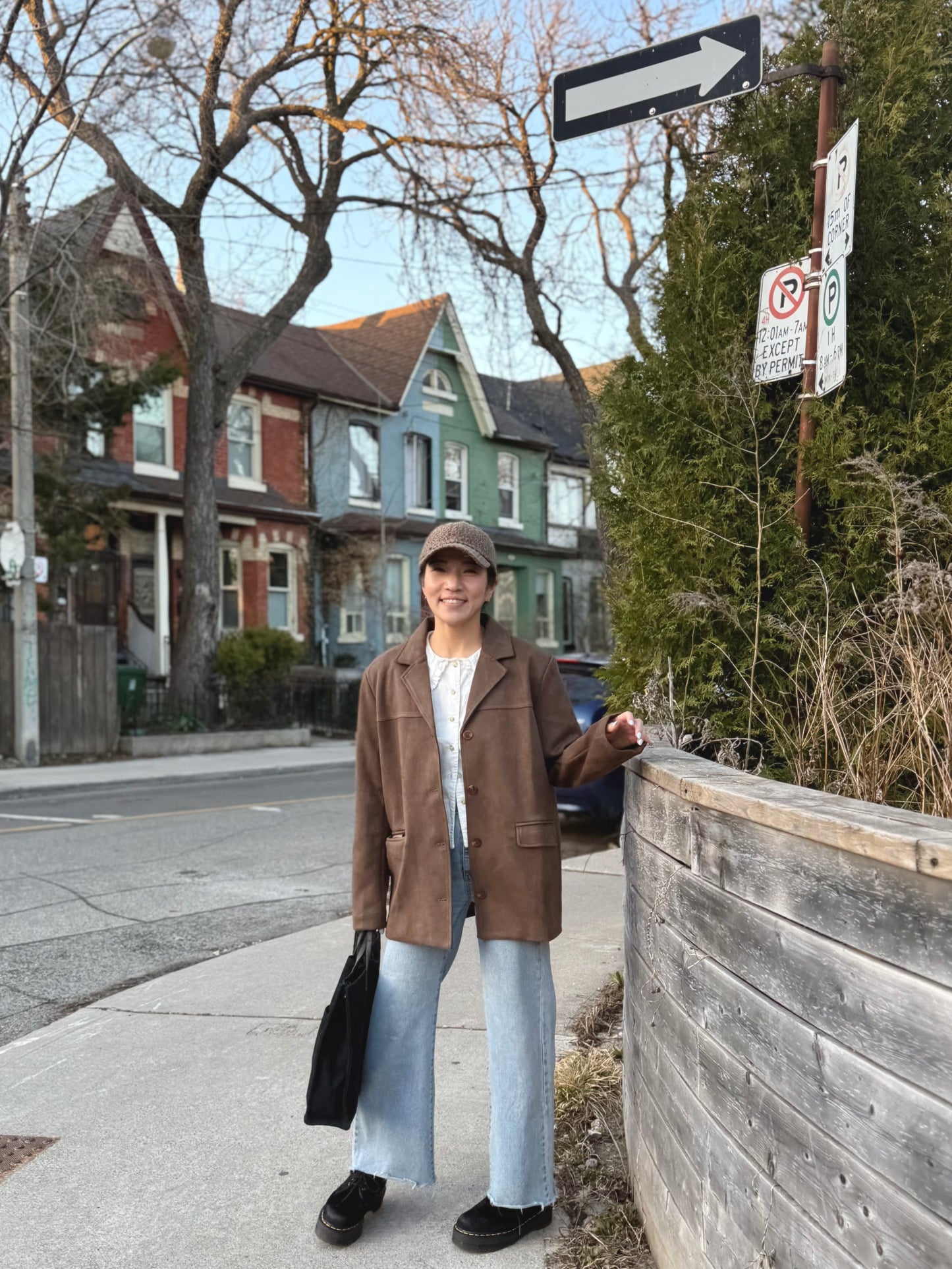 STEP Faux suede jacket
