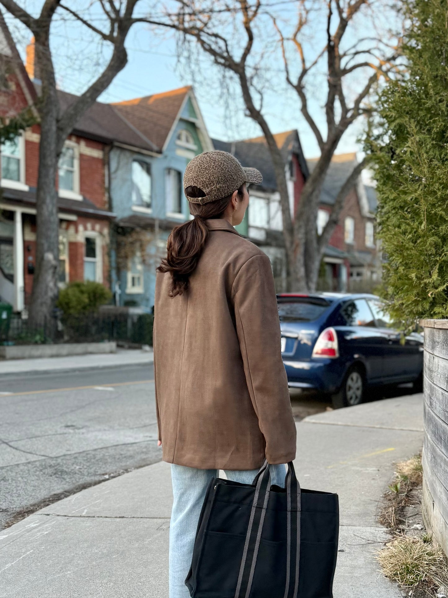 STEP Faux suede jacket