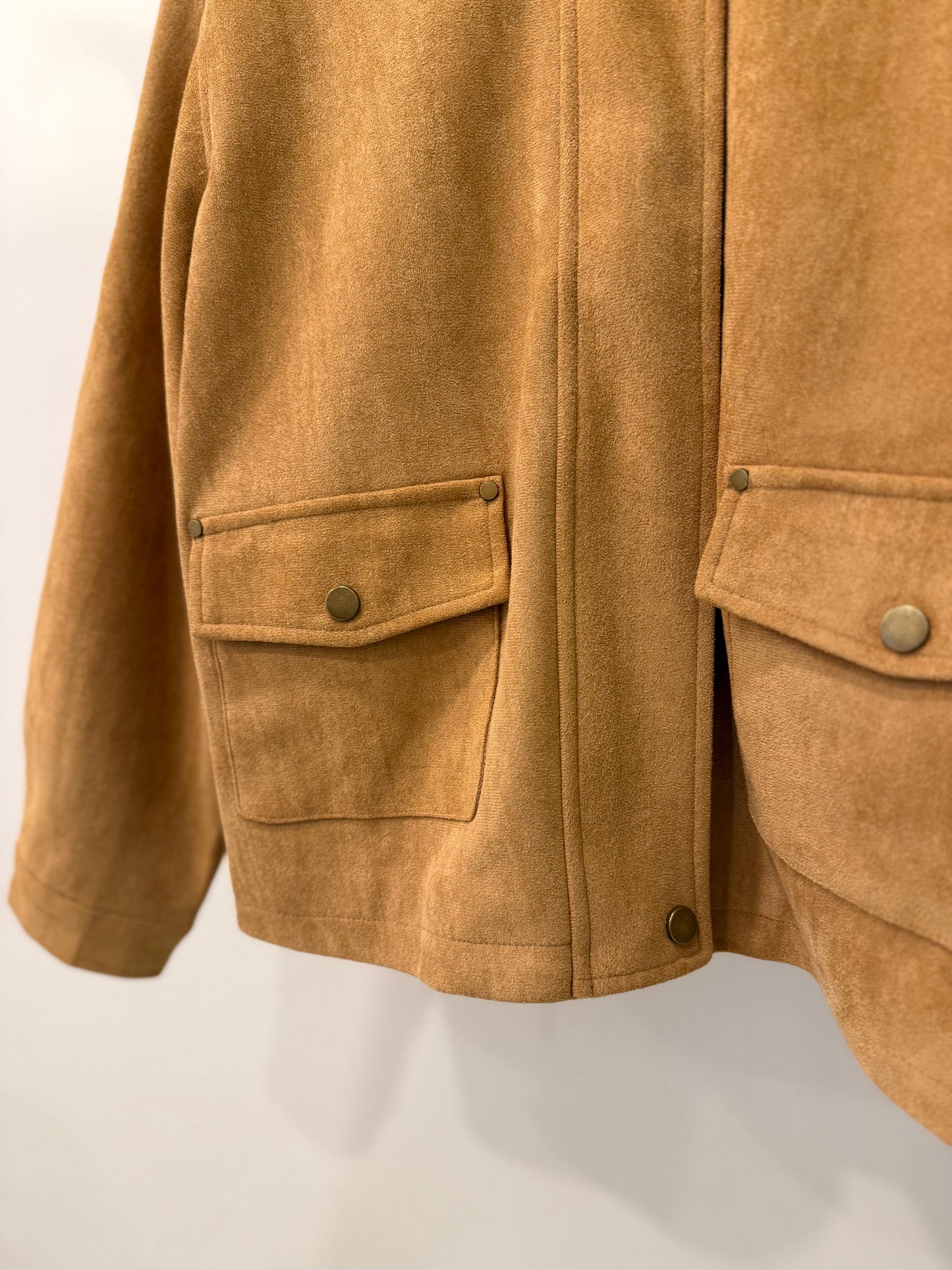 JUST Faux suede jacket