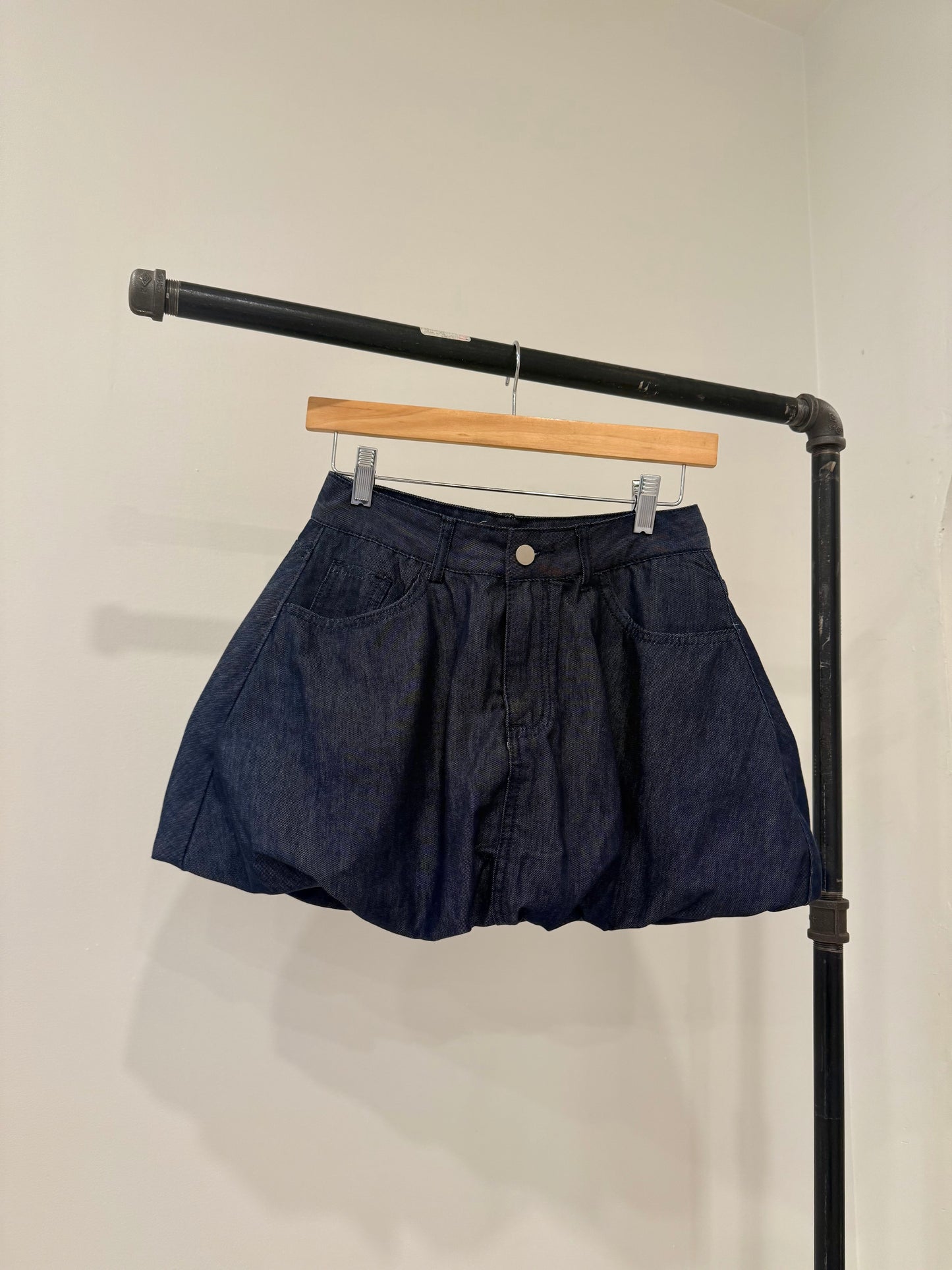 TOUCH Balloon jean skirt