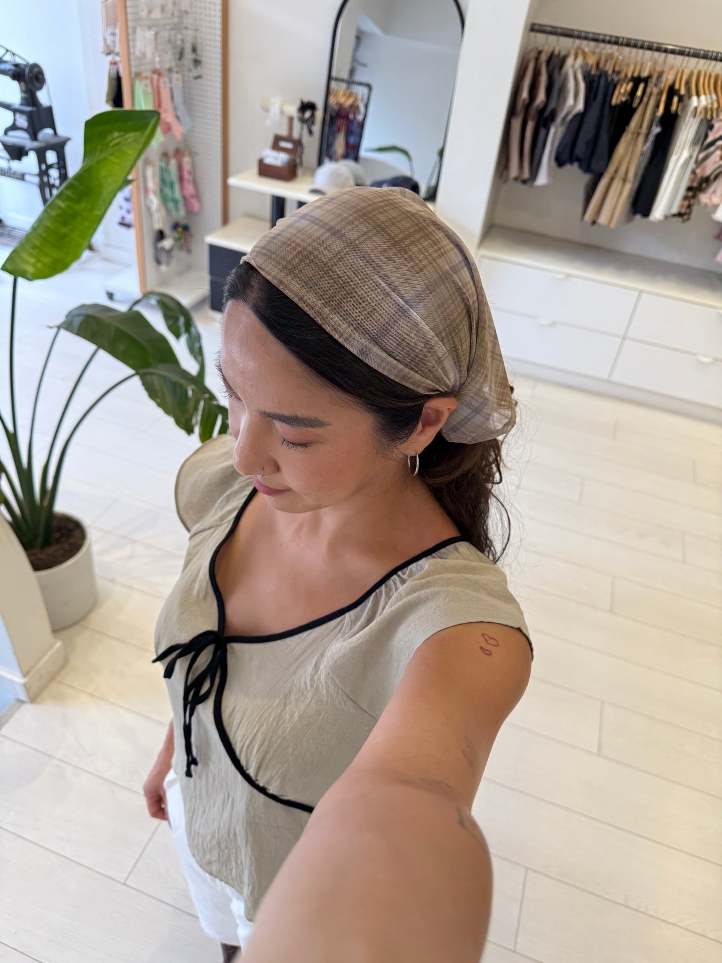 ALORA Mesh headscarf