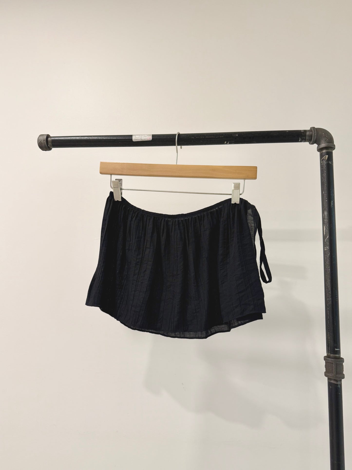 ZINK Overlay micro wrap skirt