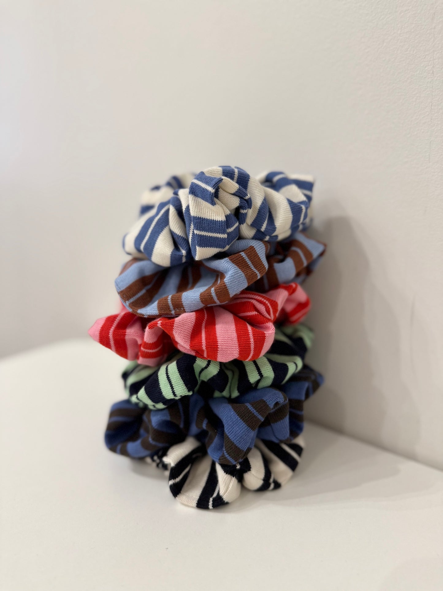 SENTY Stripe scrunchies