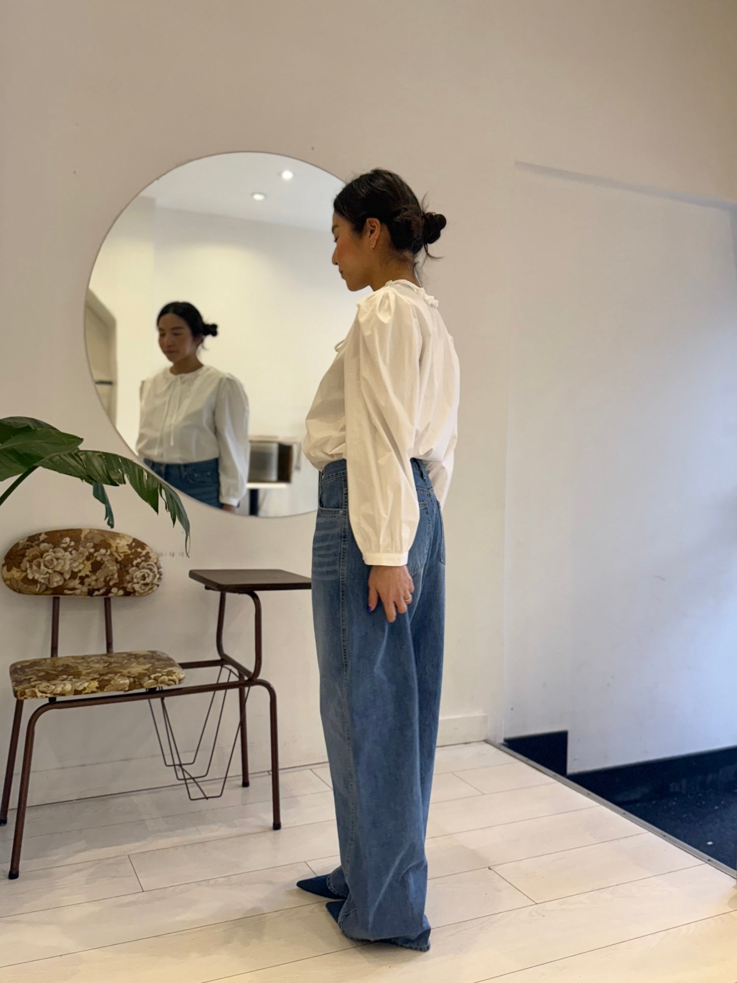 JUICE Diagonal seam jeans