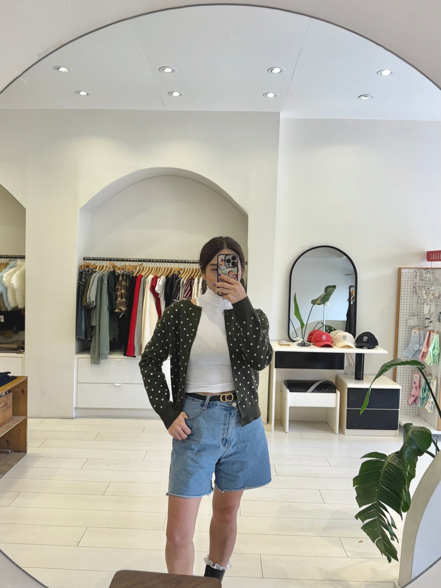 CRASH Polkadot cardigan