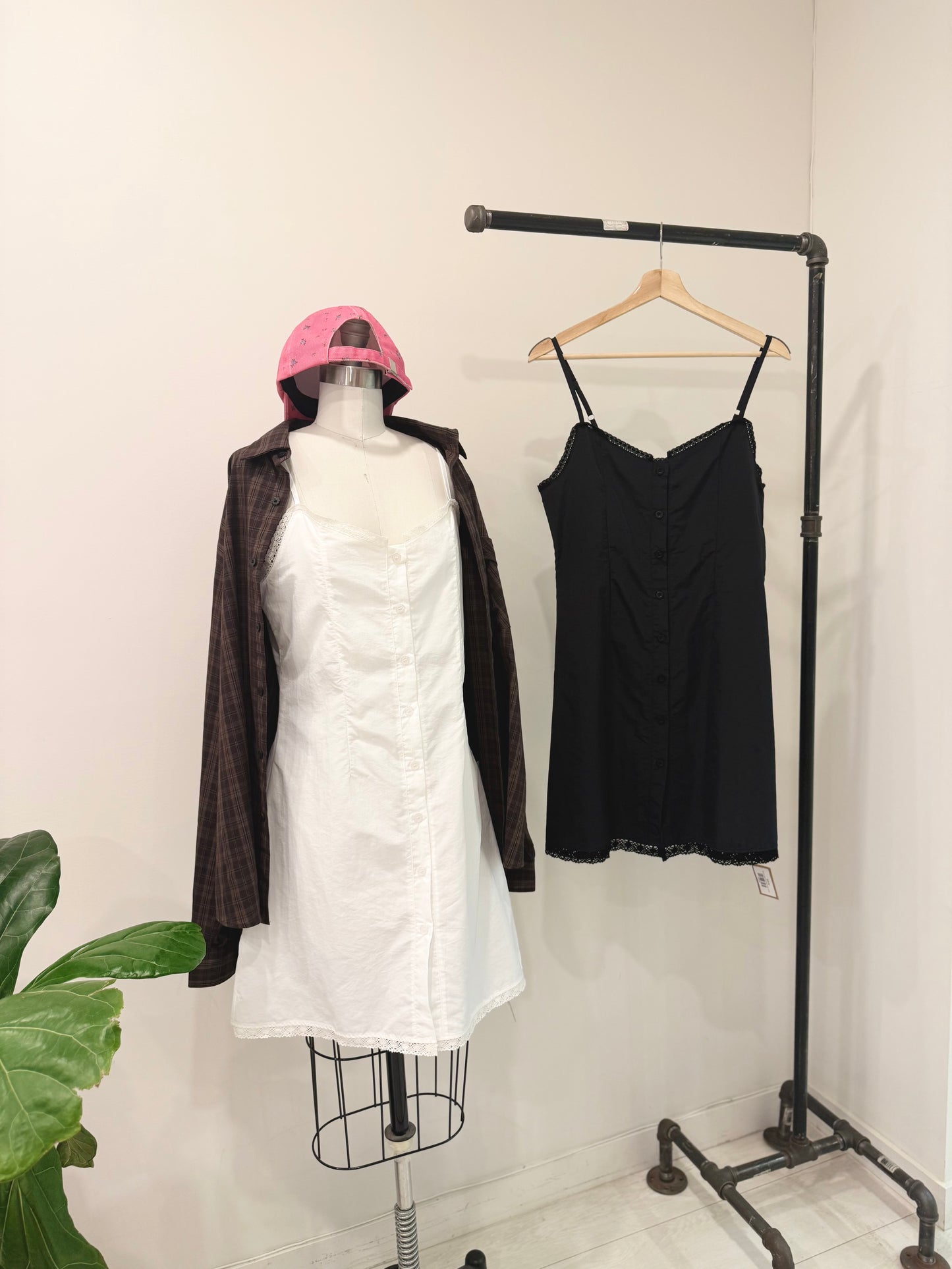 TASHA Lace button up dress