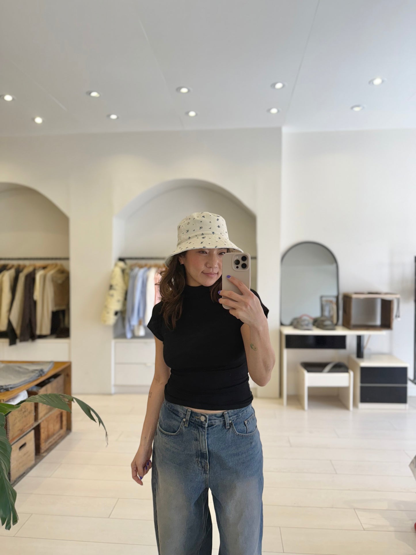 SISI Floral bucket hat