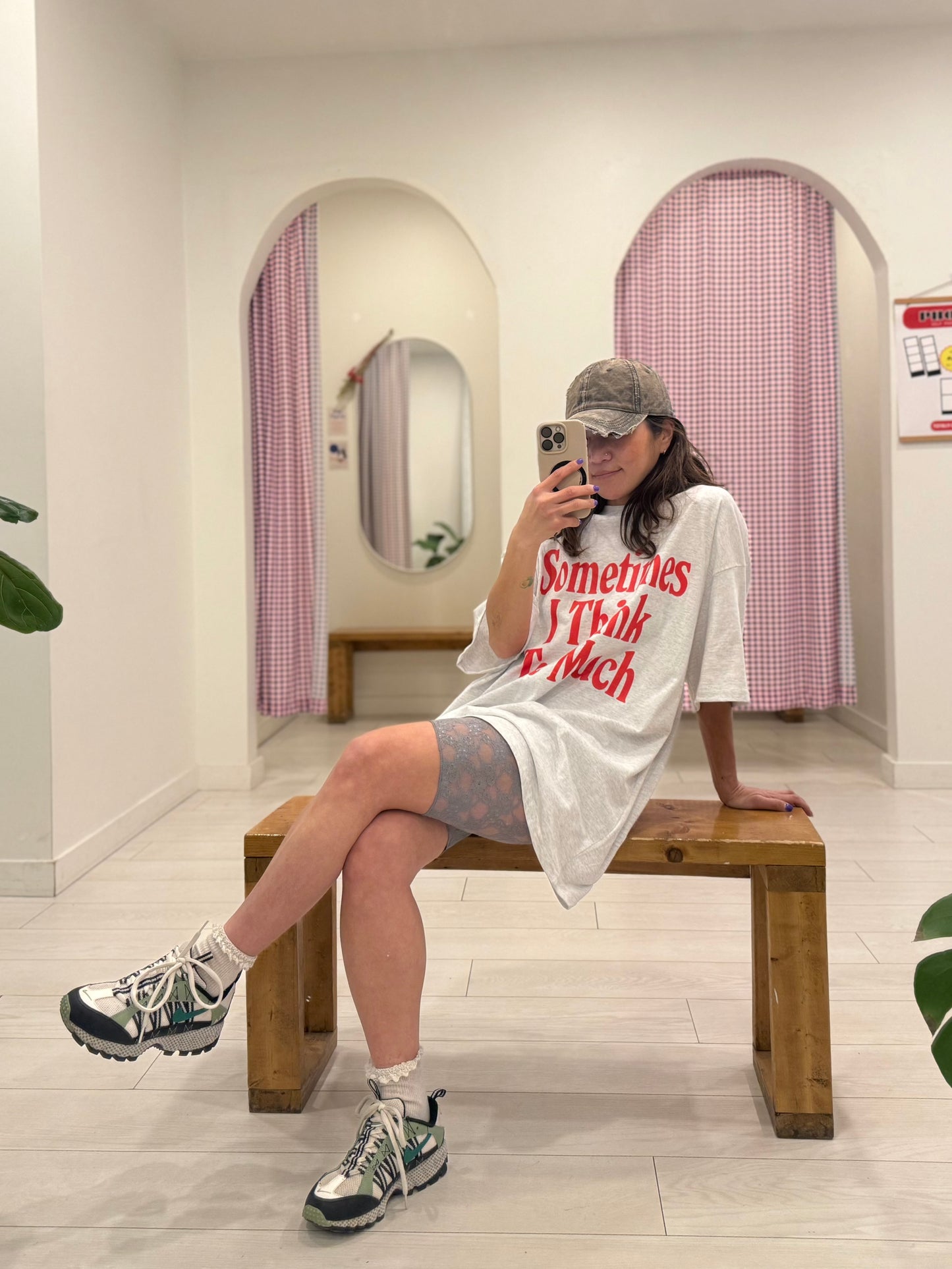 THINK Oversized tee