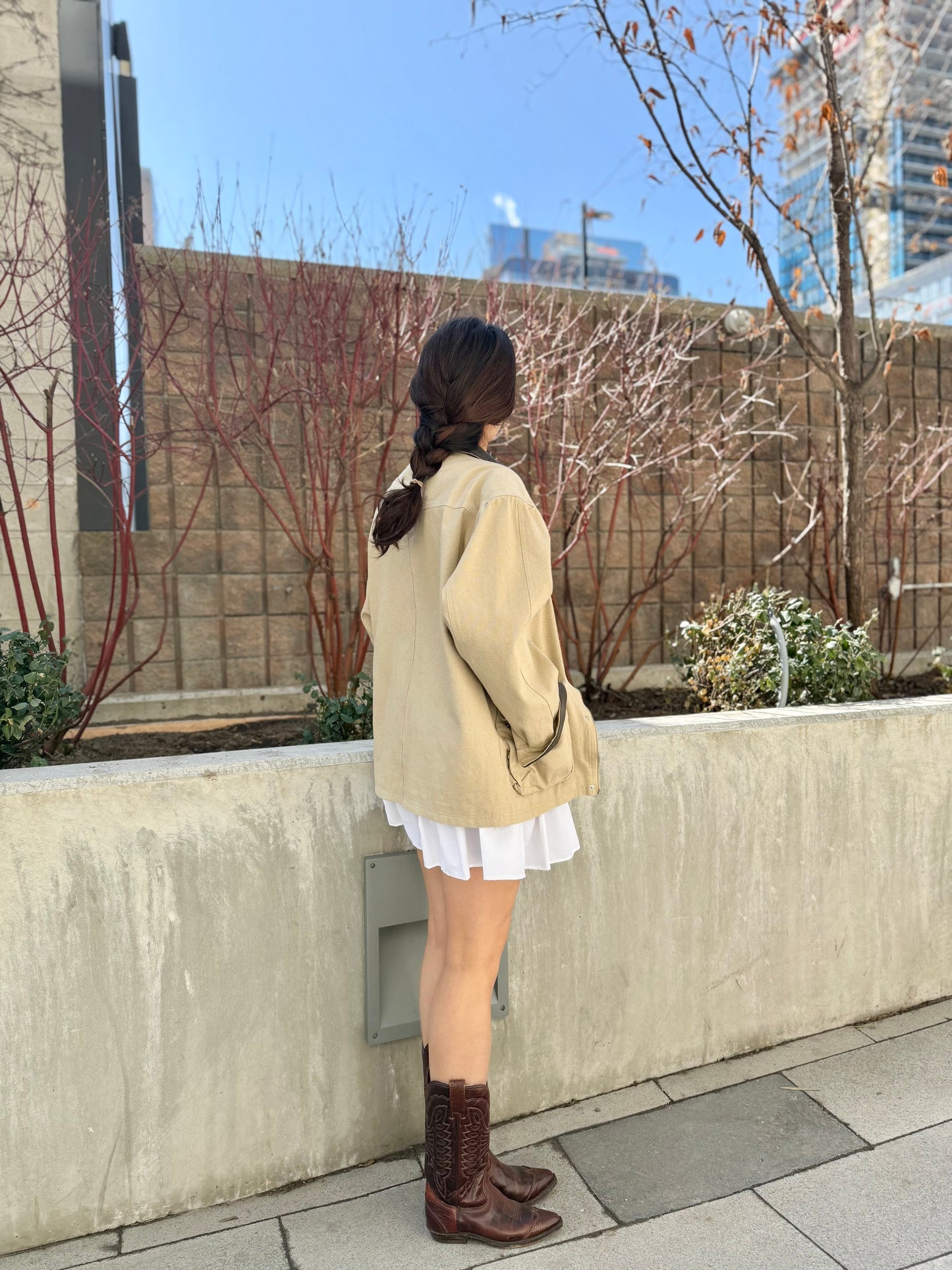 CELLO Tiered mini skirt