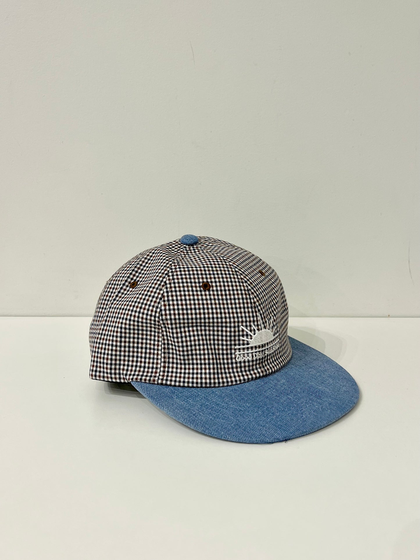 UPPER Glen plaid two-tone cap