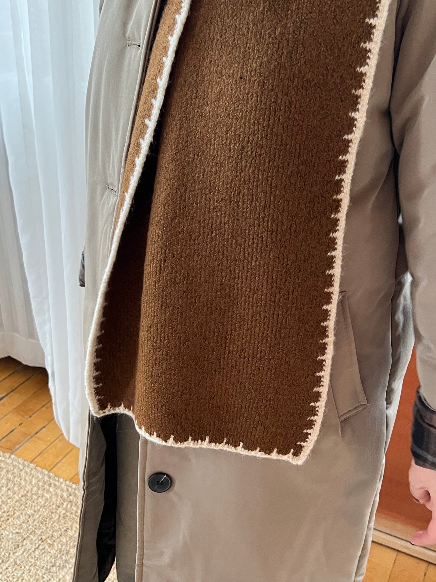 WINFRY Stitch scarf