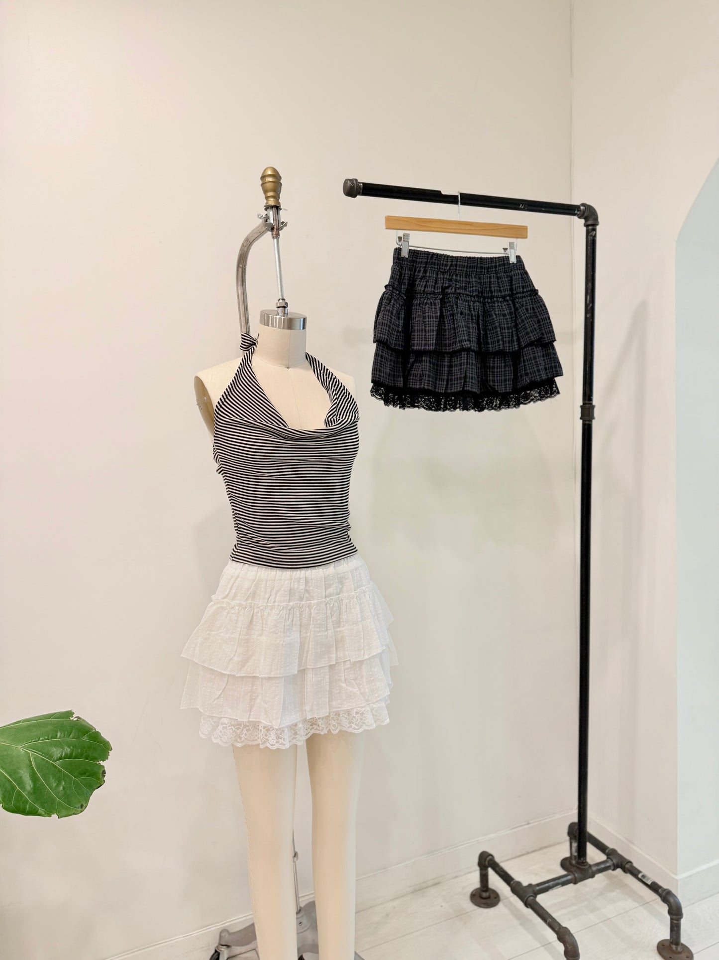 YANNY Mini tiered skirt