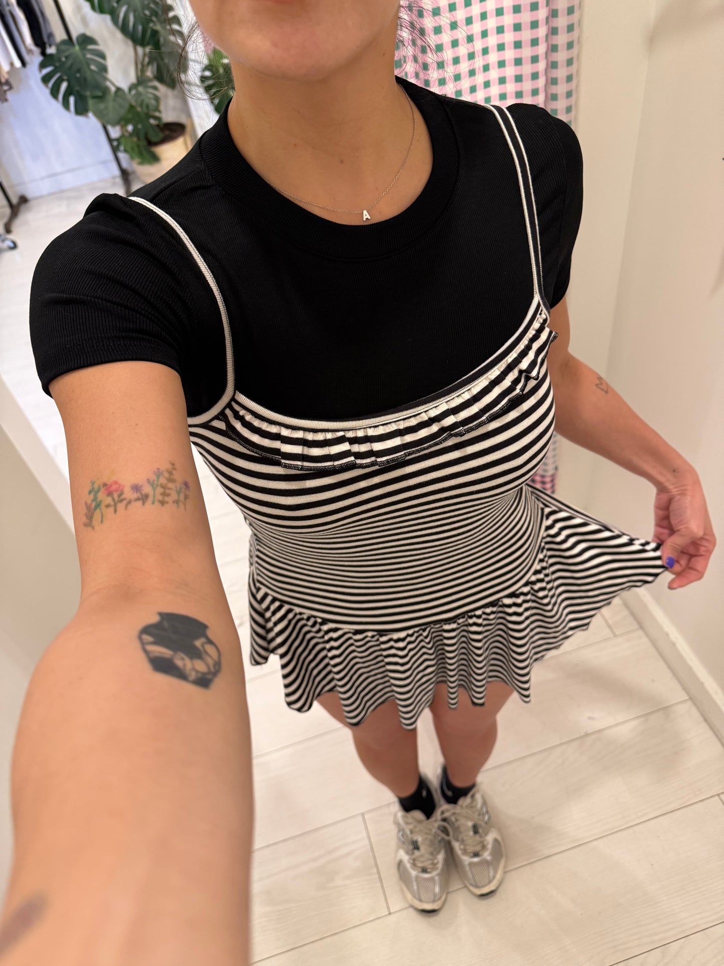 POPO Stripe mini dress/tank