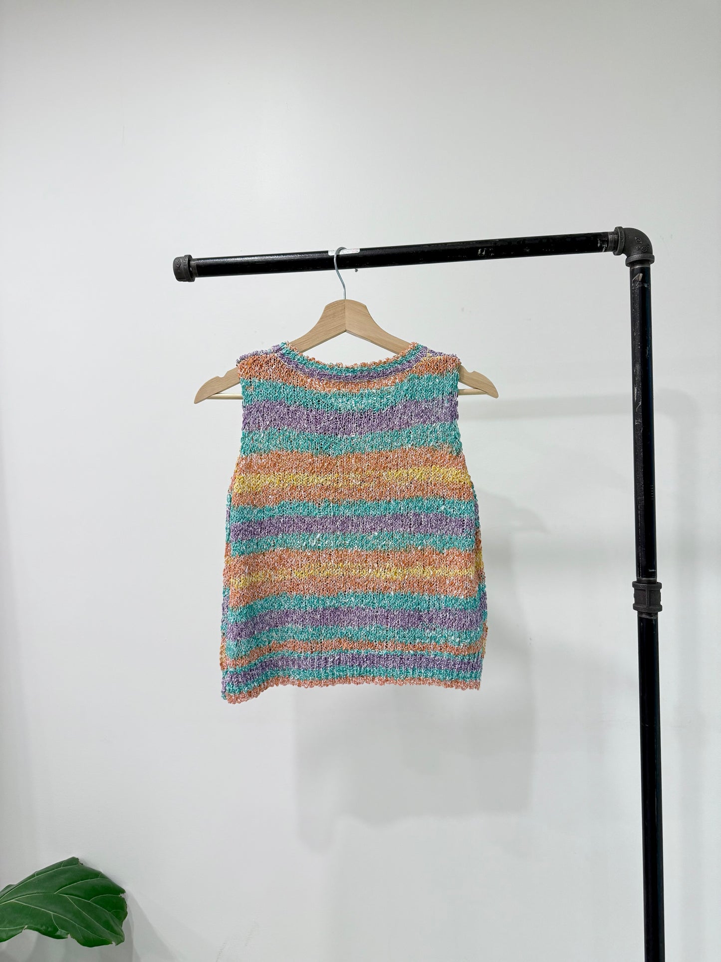 HOLSTER Rainbow knit top
