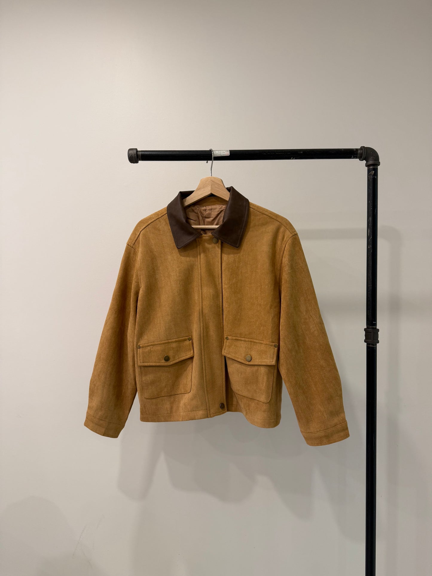 JUST Faux suede jacket
