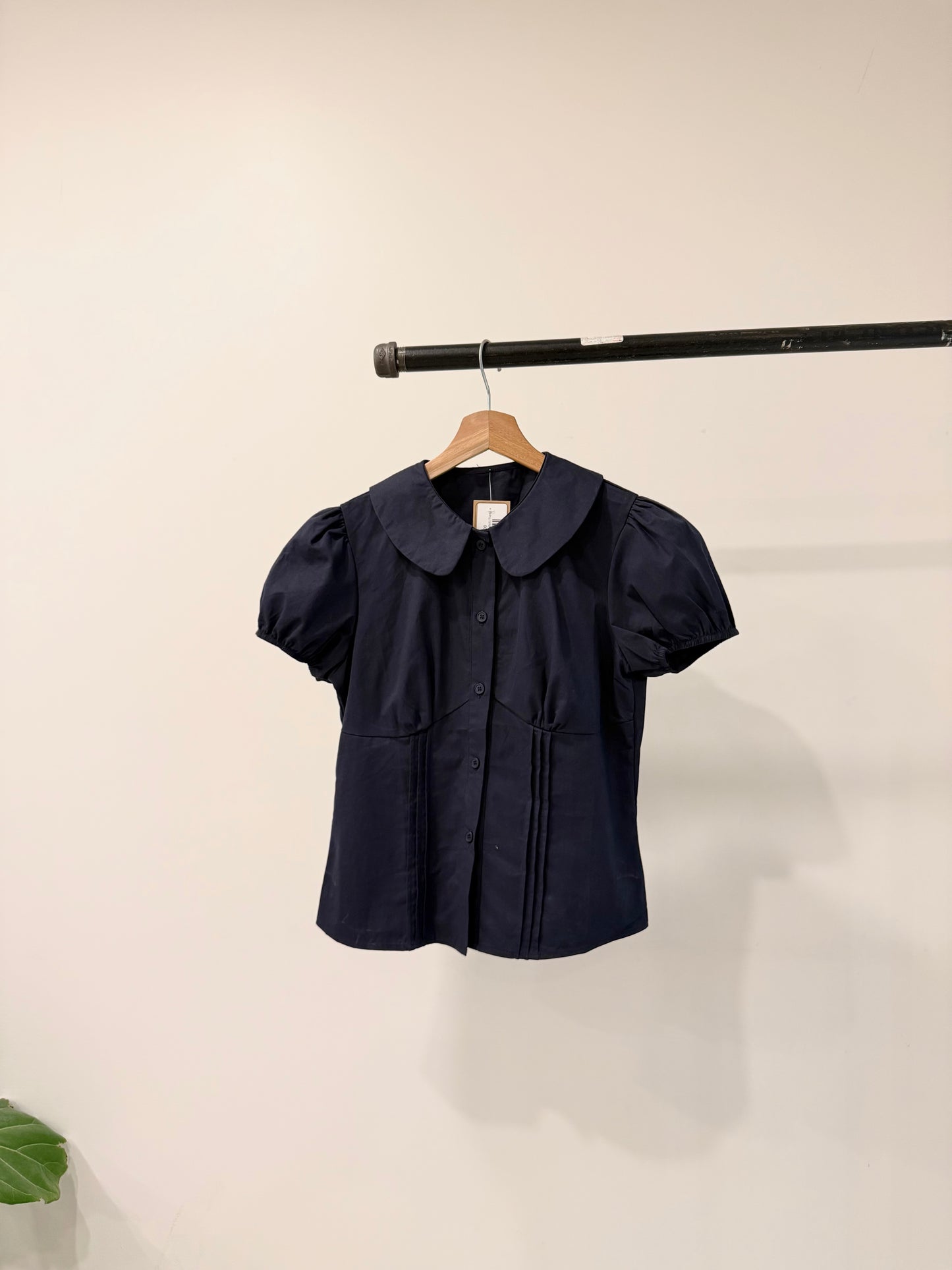 CALLIE Pintuck shirt
