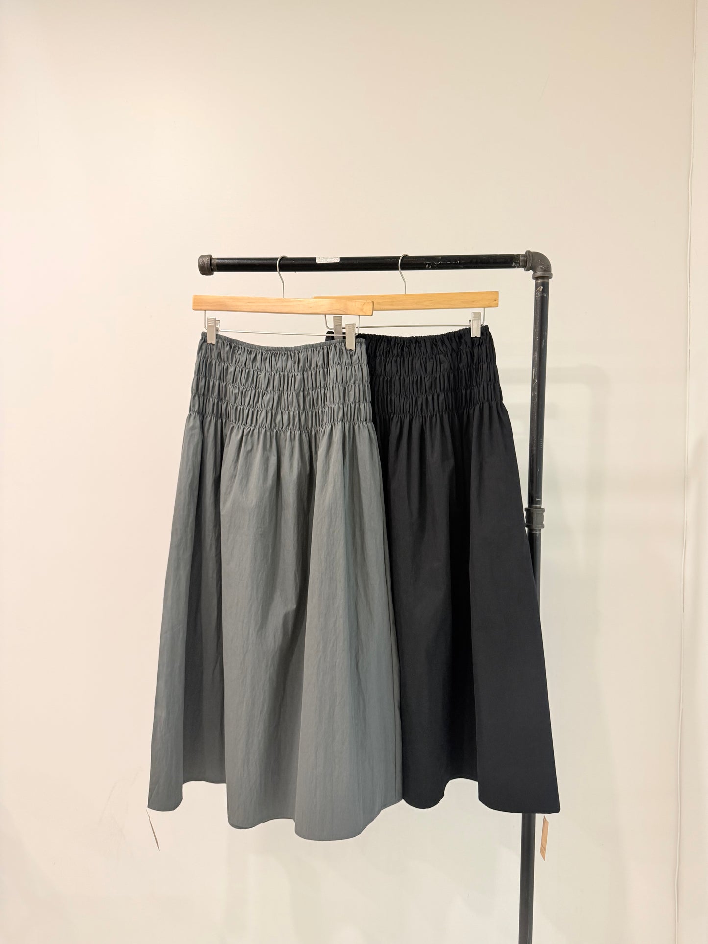 AXIS Smocked maxi skirt