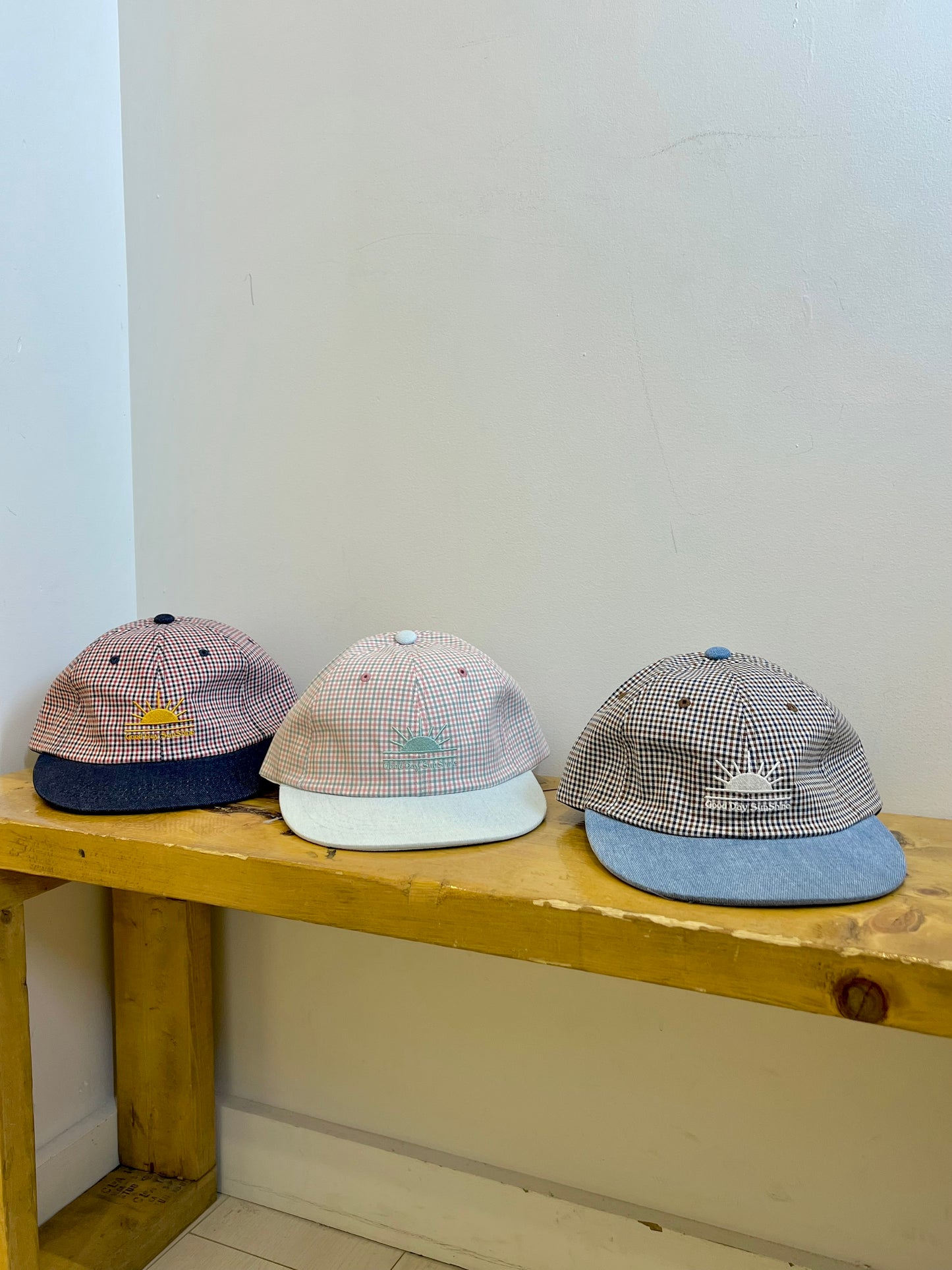 UPPER Glen plaid two-tone cap