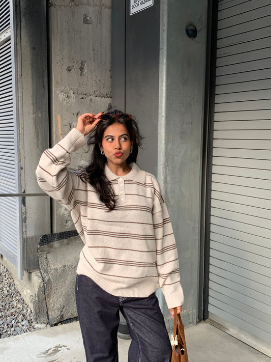 HOPE Collared sweater