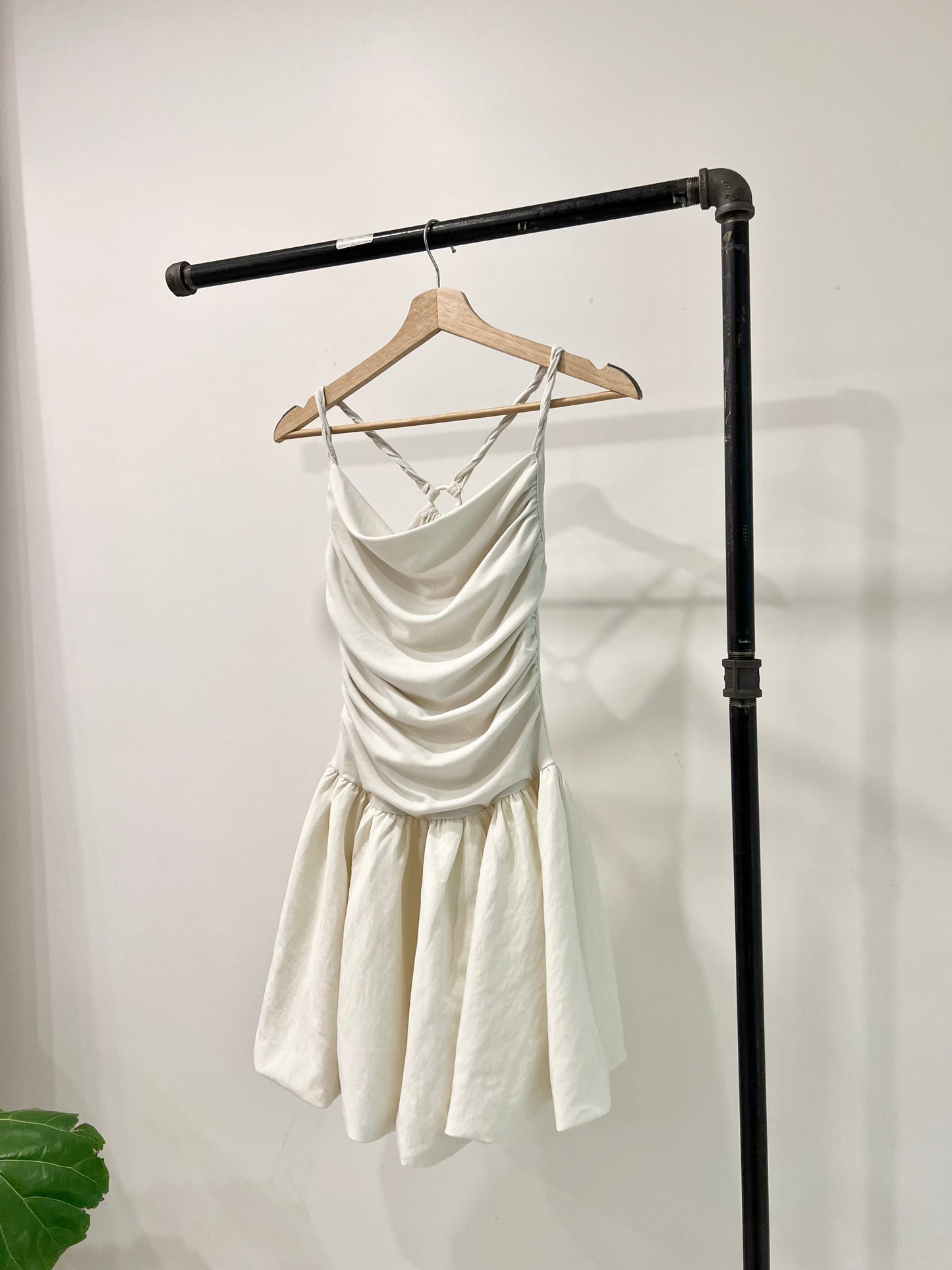 JULES Cowl-neck bubble dress